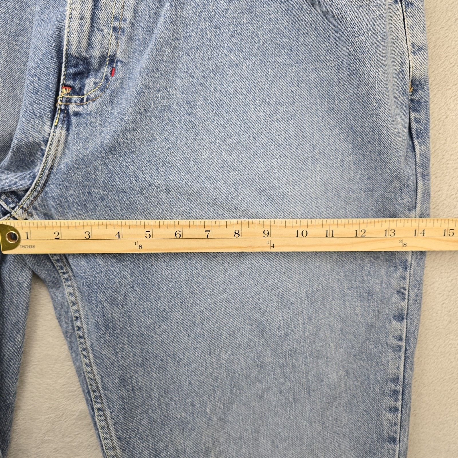 Tommy Hilfiger Vintage Tommy Hilfiger Big Flag Denim Jeans 38x30 90s Baggy Size US 38 / EU 54 - 15 Thumbnail