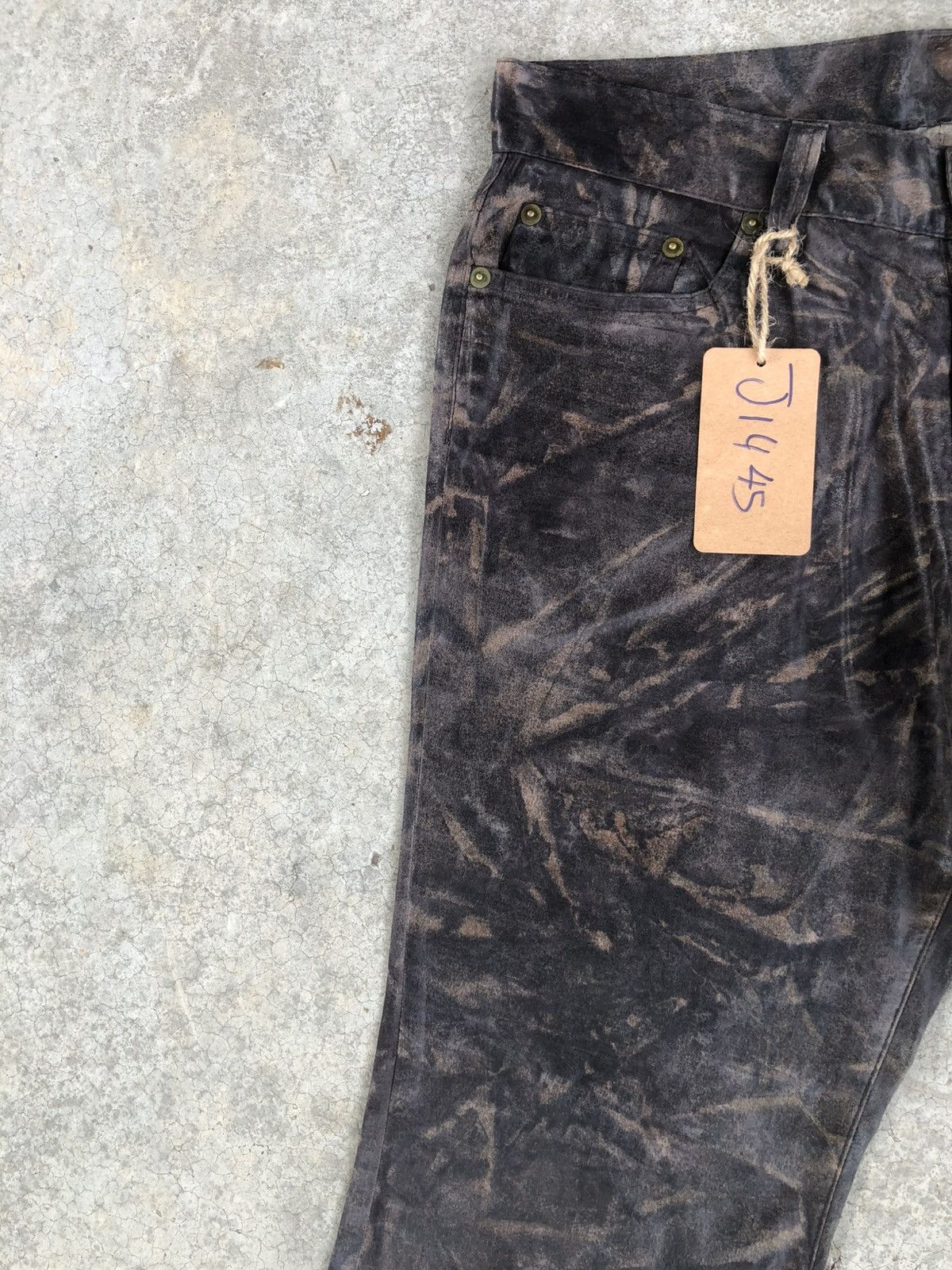 Tornado Mart Tornado Mart Flared Jeans Wax Jeans Fullprint Size US 31 - 4 Thumbnail