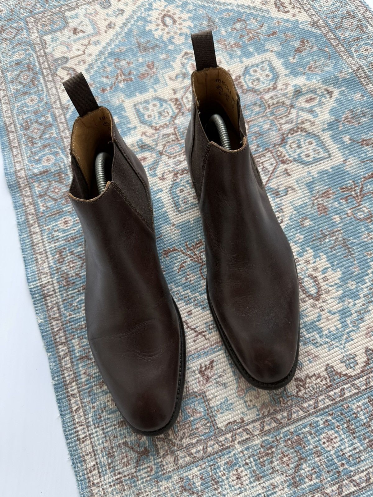 Other Bowen Leather Brown Chelsea Boots Size US 11 / EU 44 - 2 Thumbnail