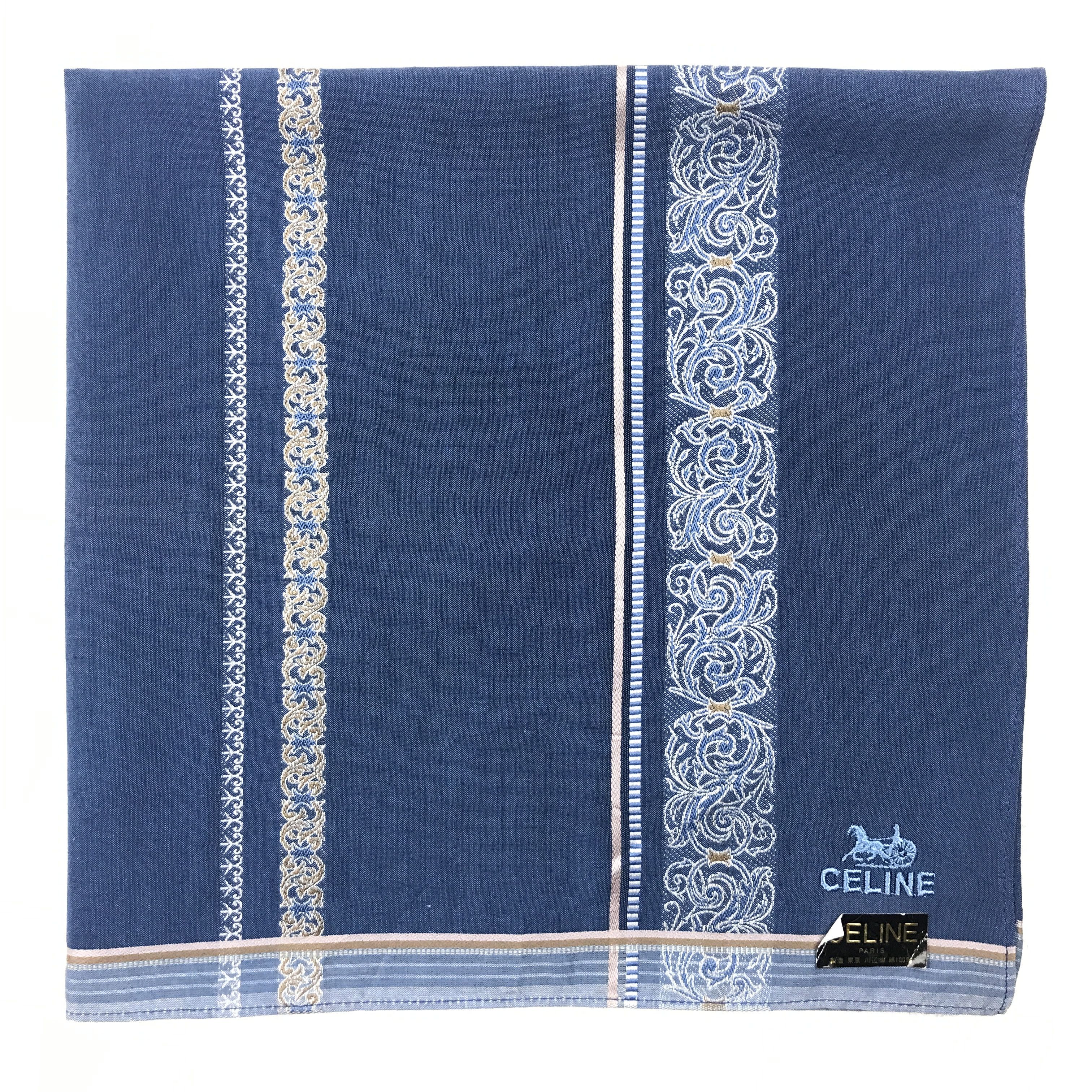 Celine × Vintage Vintage Celine Bandana Neckerchief Handkerchief Size ONE SIZE - 2 Thumbnail