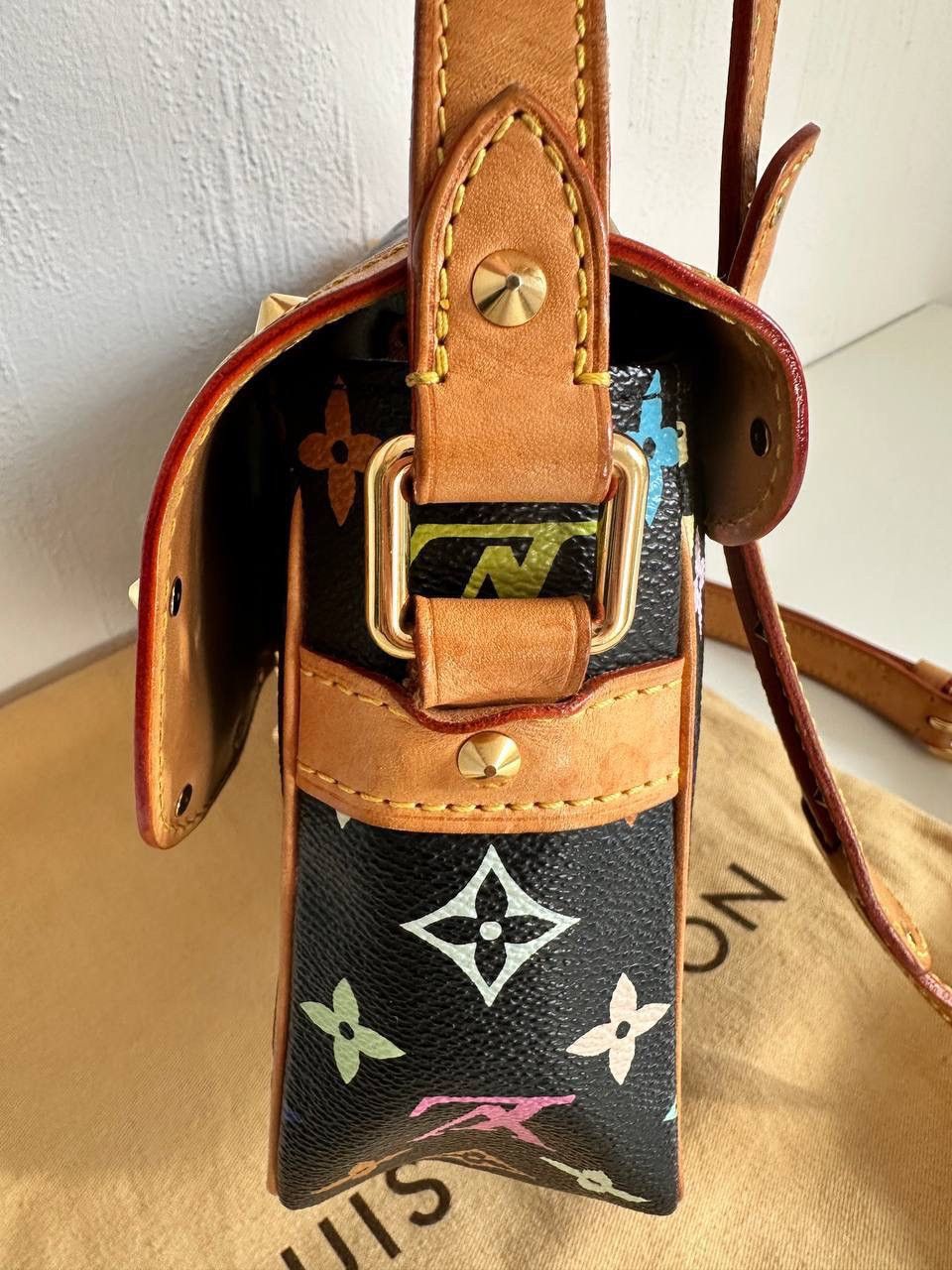 Louis Vuitton Louis Vuitton Sologne Bag Crossbody Monogram Gold Auth! Size ONE SIZE - 14 Thumbnail