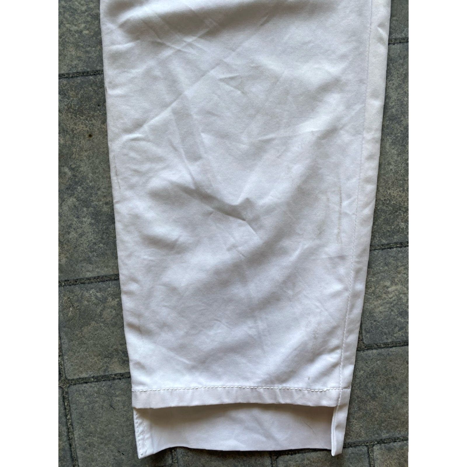 Vintage Lafayette 148 New York Pants Women’s White Size 12 Manhattan Size 34" / US 12 / IT 48 - 5 Thumbnail