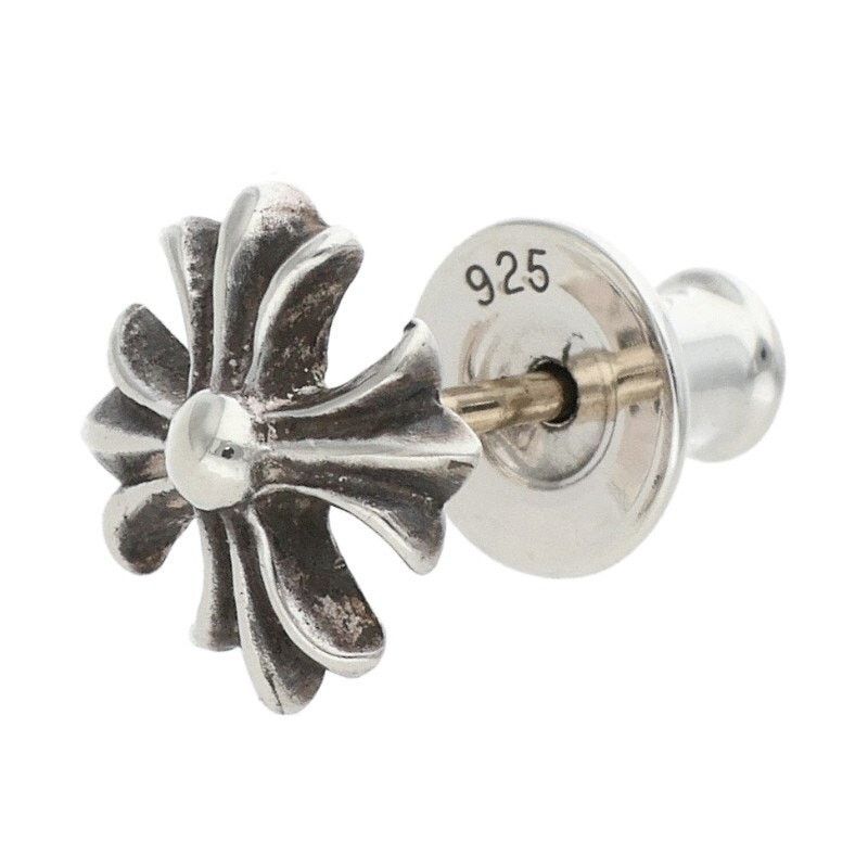 大*福様 Chrome Hearts 22k STUD No2 CH PLUS Chrome Hearts CHROME HEARTS NO.2 CH PLUS EARRING | Grailed