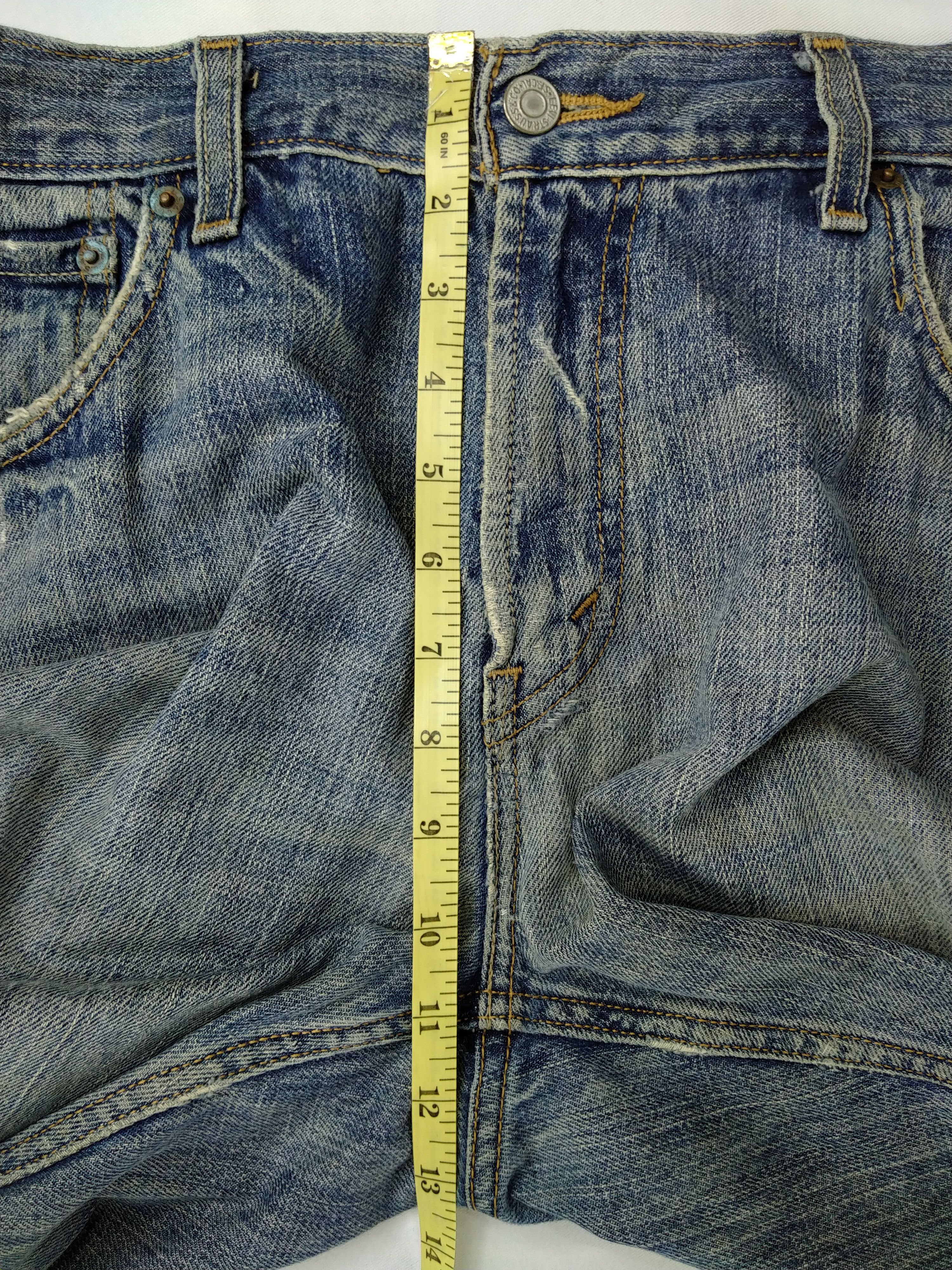 Levi's Vintage Levi's 559 Relaxed Straight Denim 32x28 -JN393 Size US 32 / EU 48 - 6 Thumbnail