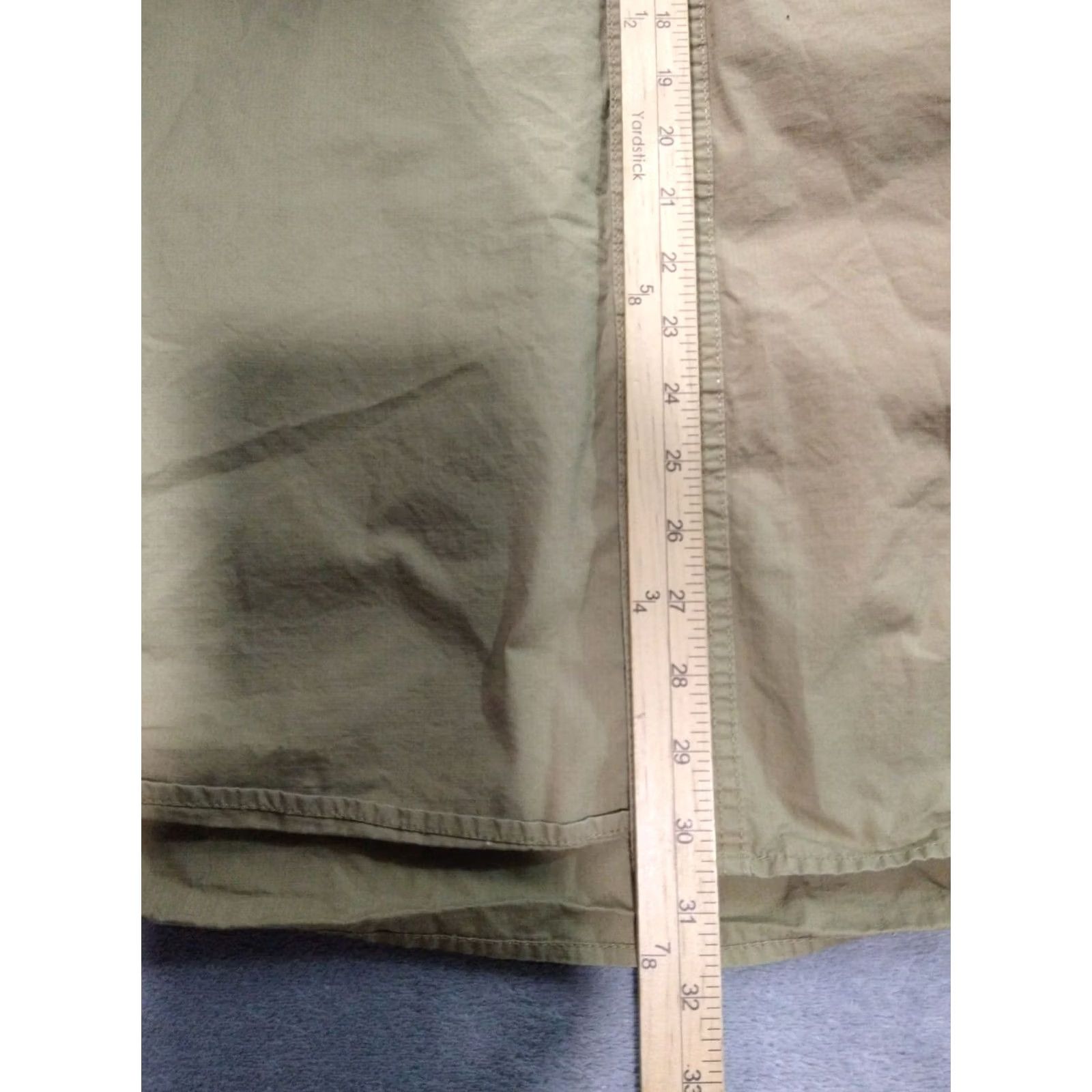 Eddie Bauer Eddie Bauer Shirt Mens XL Green Safari Short Sleeve Ripstop Pockets Cotton Size US XL / EU 56 / 4 - 3 Thumbnail