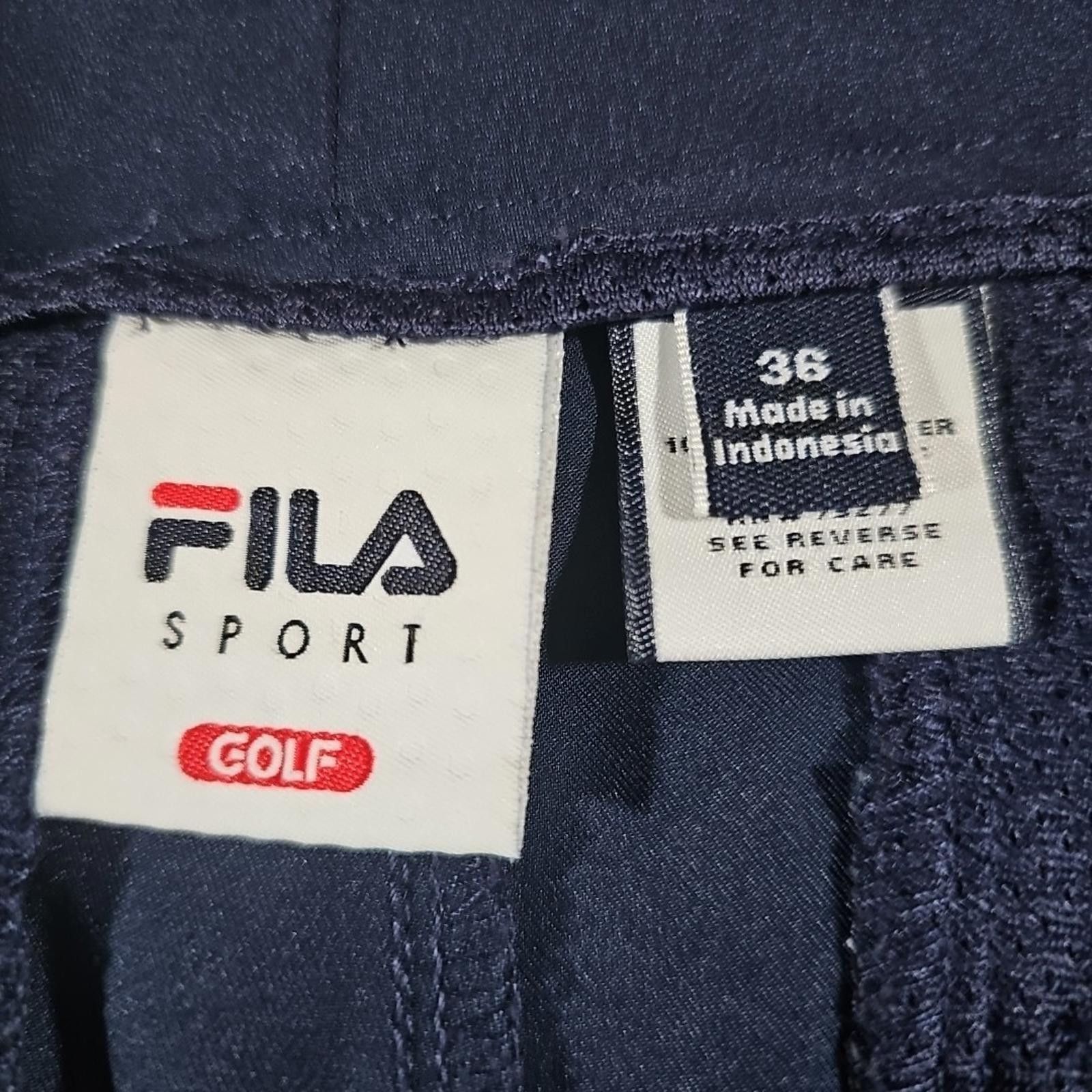 Fila Fila Sport Golf Sz 36 Blue Shorts Size US 36 / EU 52 - 3 Thumbnail
