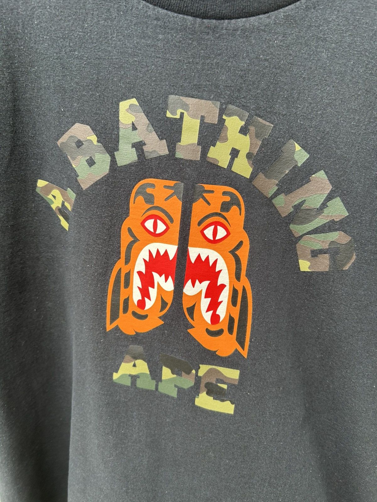 Bape Bape tiger camo tee Size US L / EU 52-54 / 3 - 3 Thumbnail