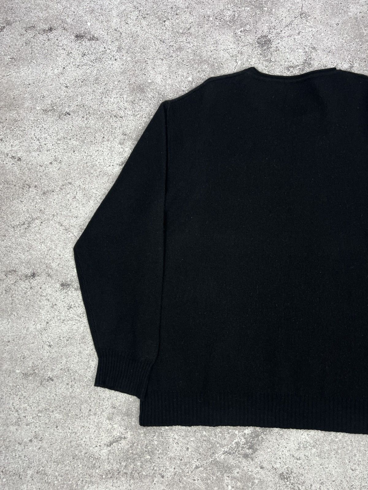 Dolce & Gabbana Dolce & Gabbana Wool Black Sweater Pocket Size US XL / EU 56 / 4 - 12 Thumbnail