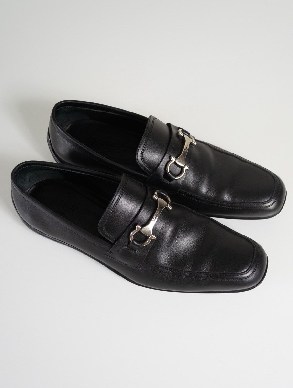 Salvatore Ferragamo Salvatore Ferragamo leather loafers shoes Size US 8 / EU 41 - 1 Thumbnail