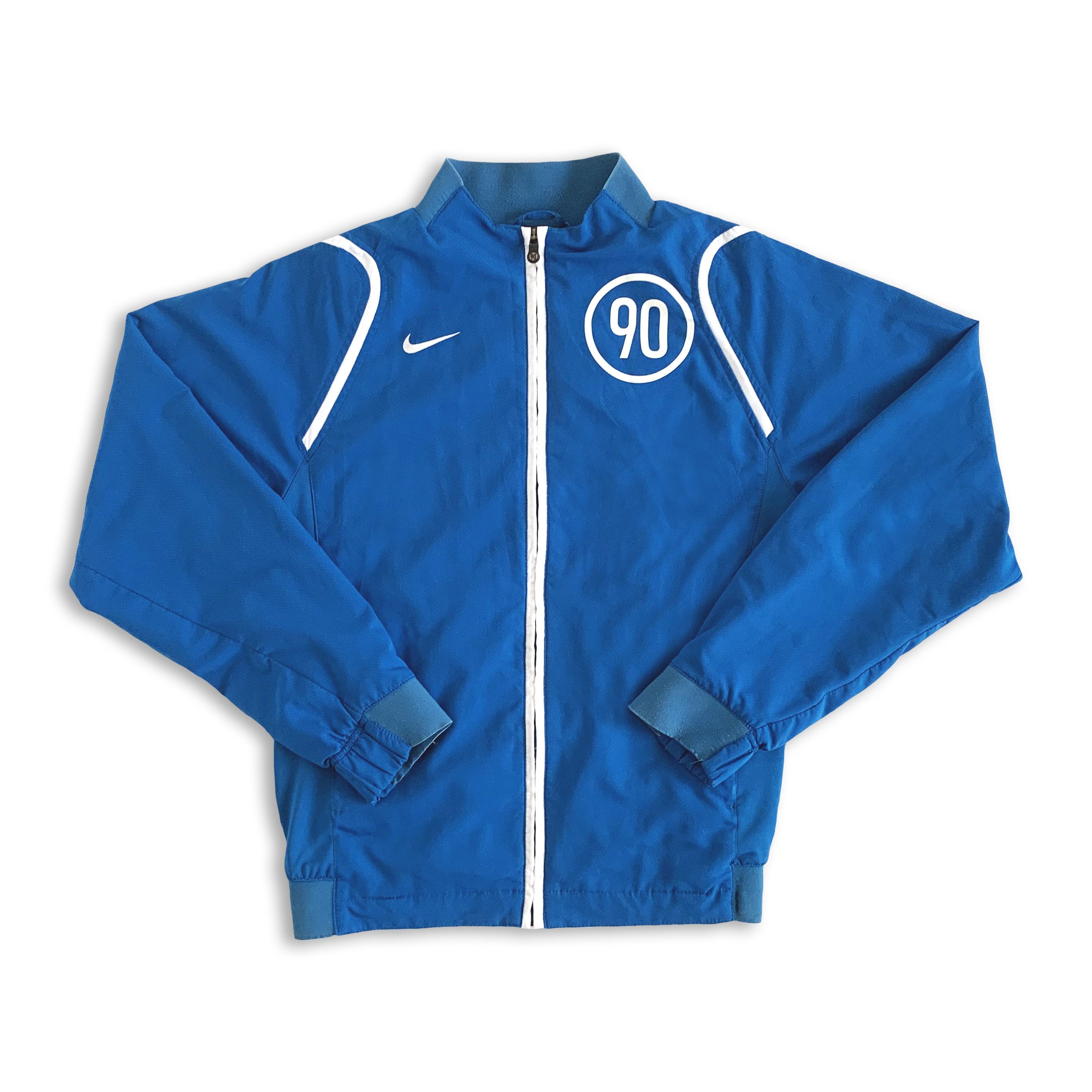 Nike Y2K NIKE Total 90 Windbreaker Jacket Retro Football Soccer Size US S / EU 44-46 / 1 - 2 Thumbnail