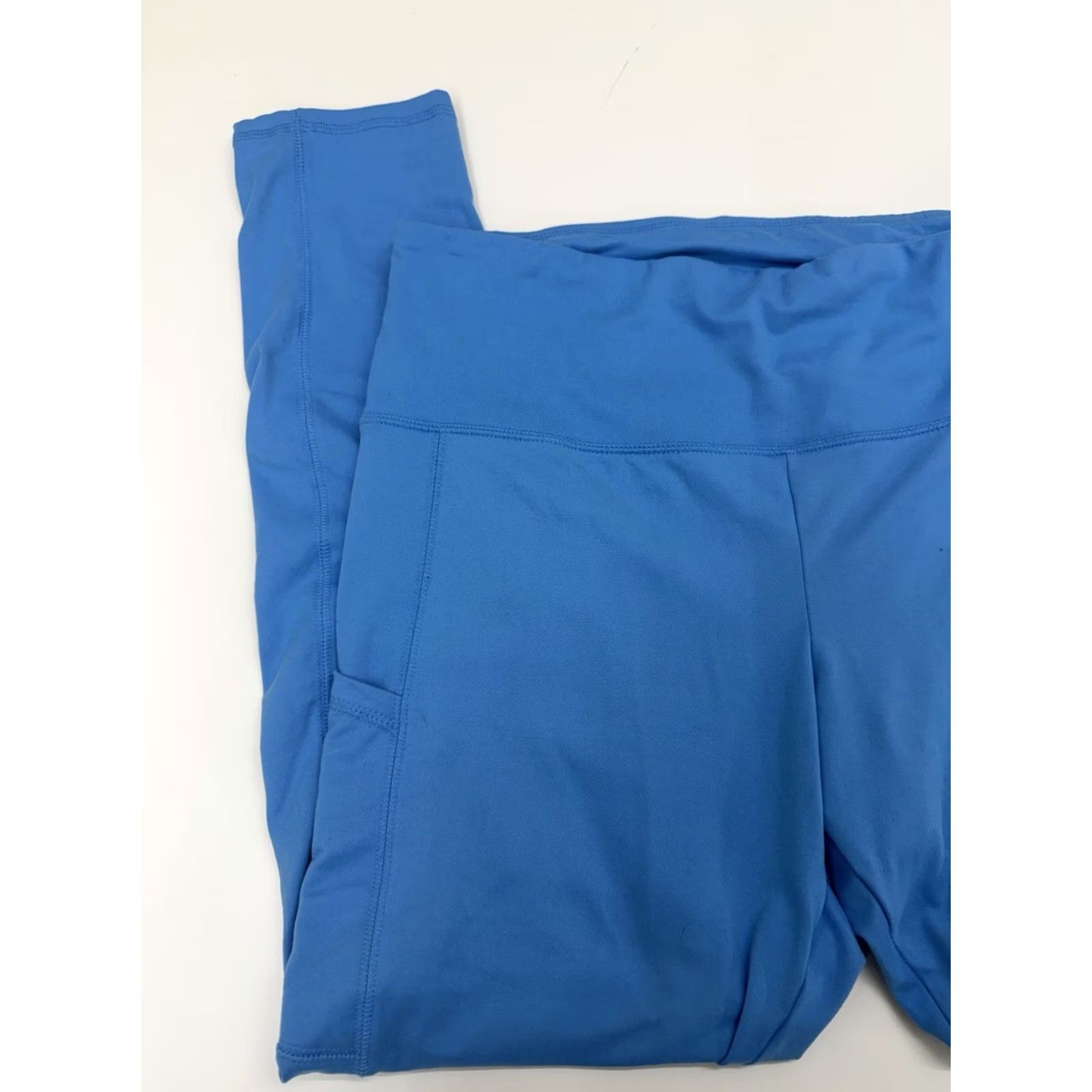 Vintage Wild Fable Womens Leggings Size XXL Blue Pullon Soft Thigh Pockets Leggings Size 40" / US 18 - 3 Thumbnail