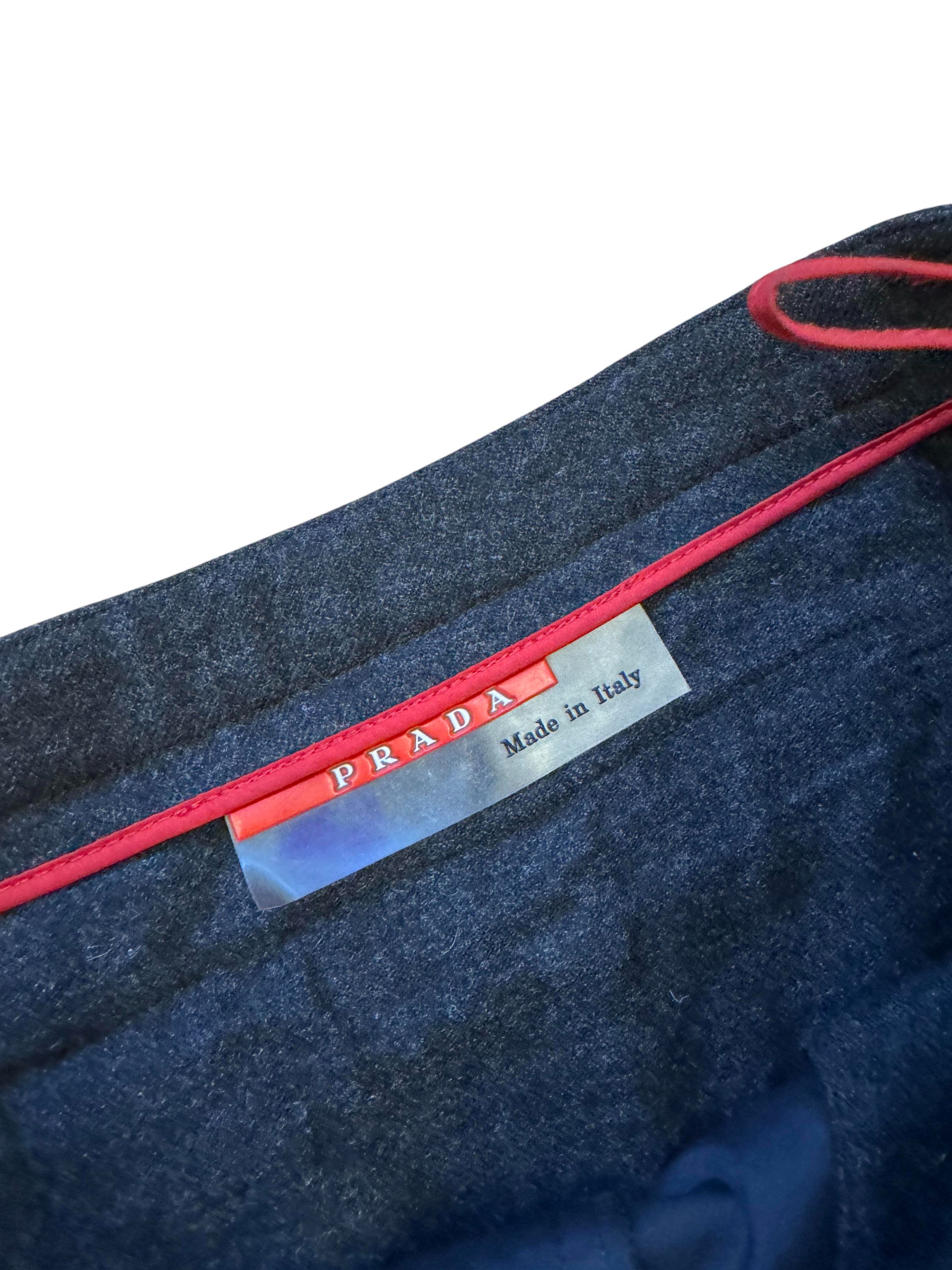 Prada F/W 1999 PRADA SPORT WOOL PANTS Size 27" / US 4 / IT 40 - 6 Thumbnail
