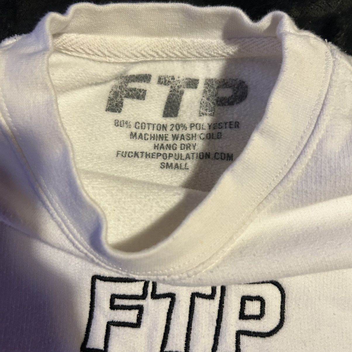 Fuck The Population ftp 2016 logo crewneck Size US S / EU 44-46 / 1 - 3 Thumbnail