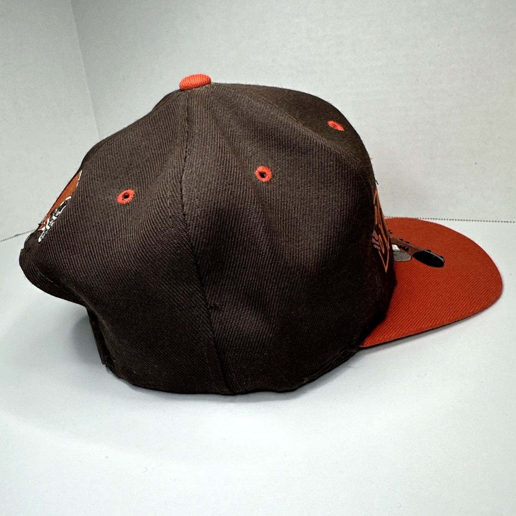 NFL VINTAGE Drew Pearson Cleveland Browns TAZ Hat Snapback Looney Tunes NFL 90s RARE Hat Mens Size ONE SIZE - 5 Thumbnail
