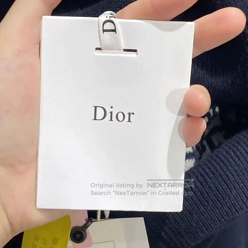 Dior Dior Blue Wool Sweater for Women . Size M / US 6-8 / IT 42-44 - 6 Thumbnail