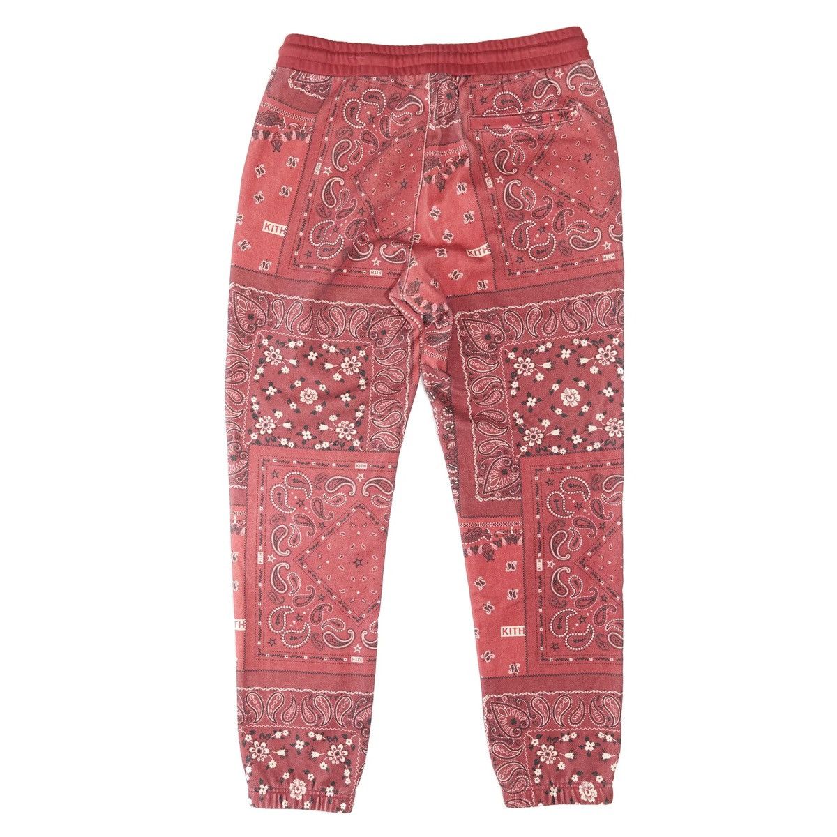 Kith KITH DECONSTRUCTED BANDANA WILLIAMS I SWEATPANT - PYRE Size US 34 / EU 50 - 2 Thumbnail