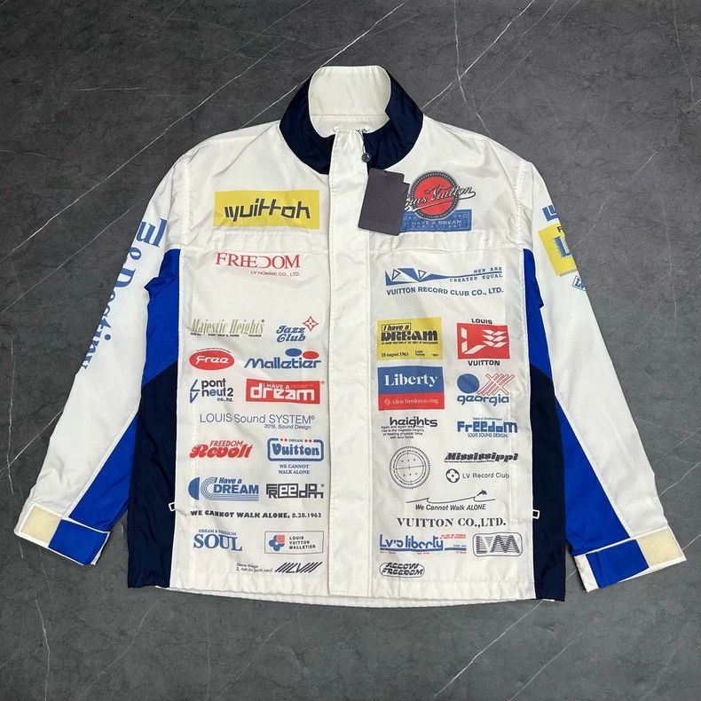 louis vuitton racing zip jacket size 52-dmc