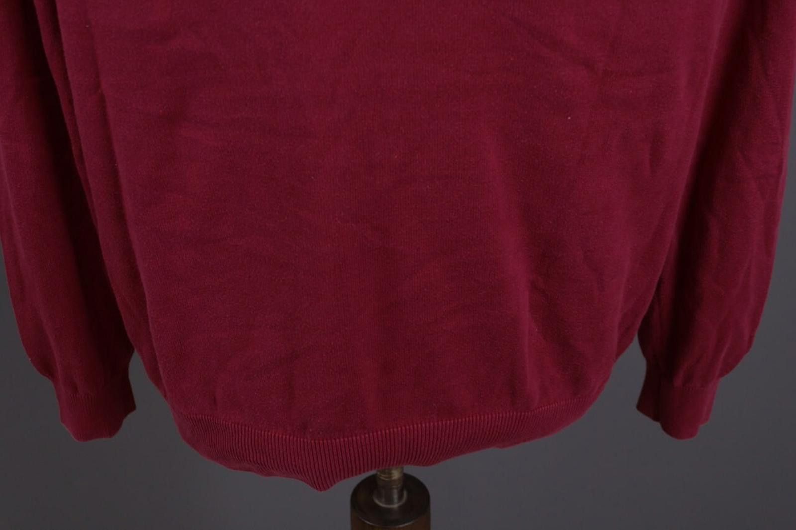 Lacoste Lacoste Red Crew Neck Knit Sweater Jumper Size 6/XL Size US M / EU 48-50 / 2 - 10 Thumbnail