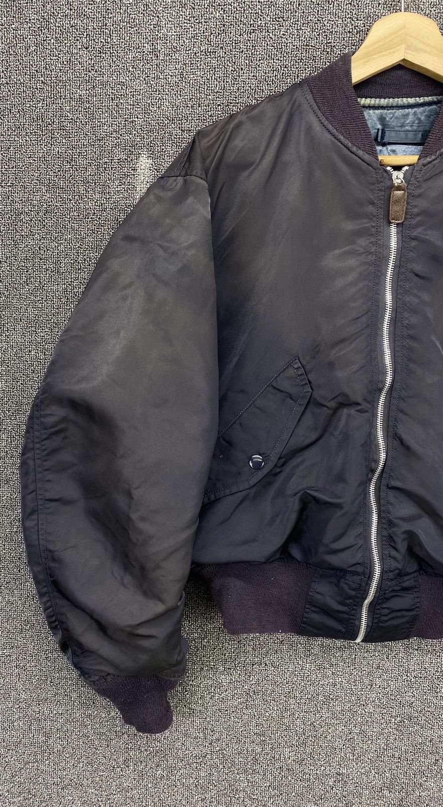 Alpha Industries Vintage Alpha Industries Utility L-2B Bomber Jacket Size M / US 6-8 / IT 42-44 - 3 Thumbnail