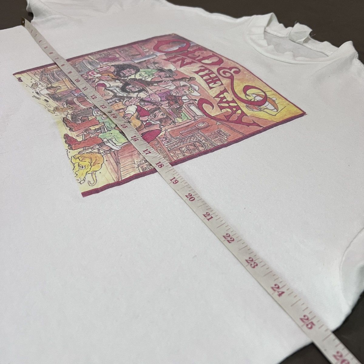 Band Tees × Vintage Vintage Old & In The Way Jerry Garcia Artwork By Greg Irons Size US XXL / EU 58 / 5 - 8 Thumbnail