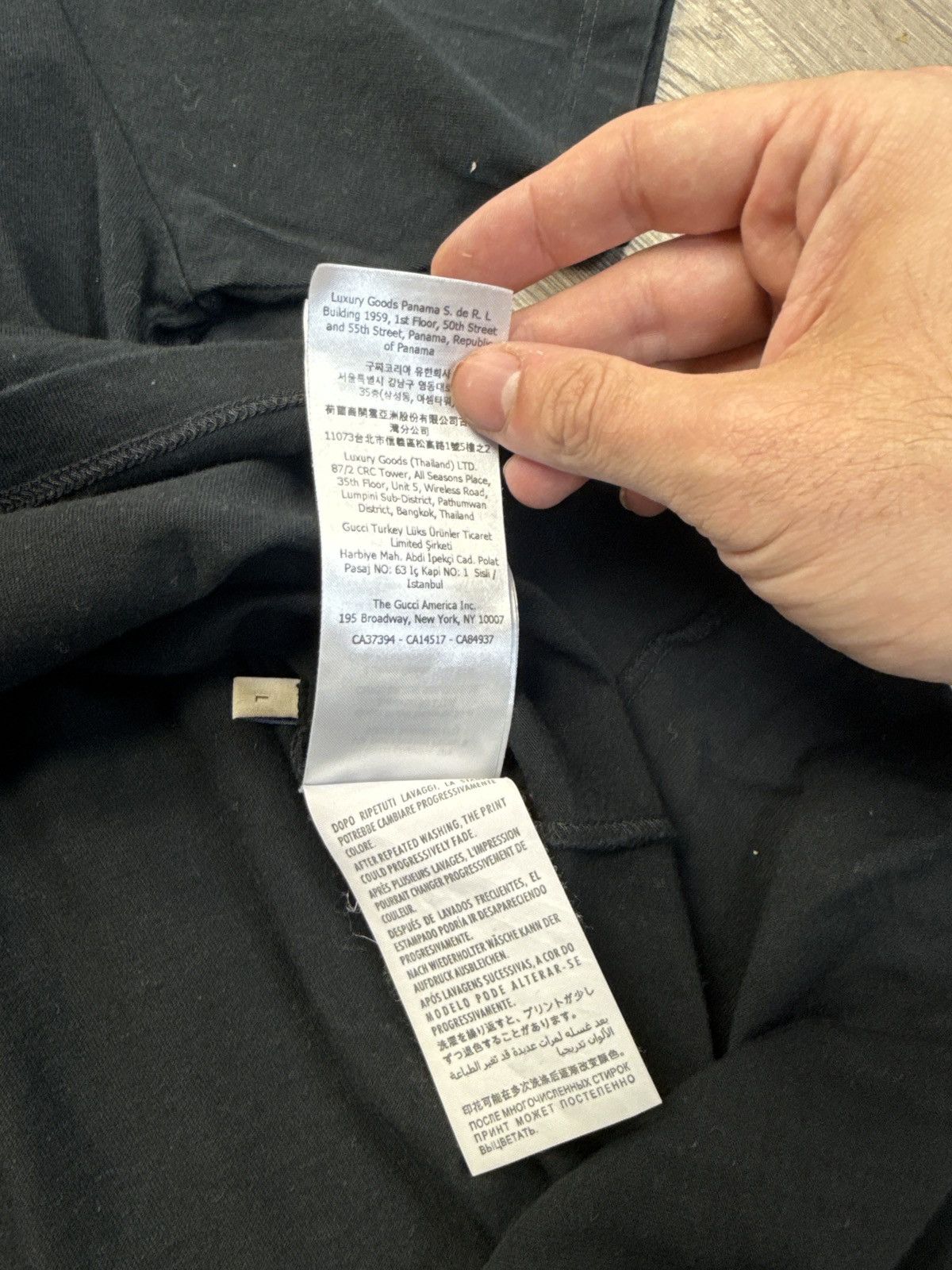 Gucci Gucci worm T shirt black Size US L / EU 52-54 / 3 - 3 Thumbnail
