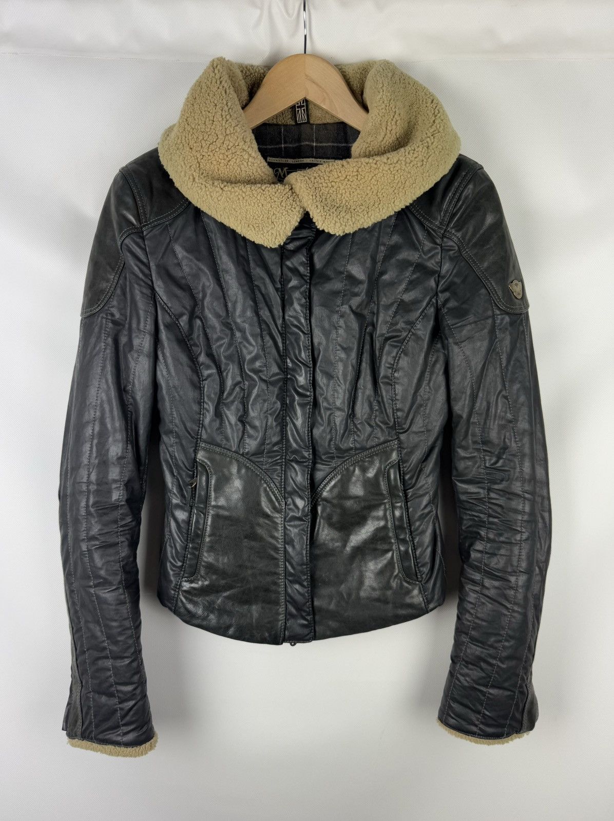 Matchless Matchless Ladies Motorcycle Biker Jacket Size 40 Size S / US 4 / IT 40 - 1 Thumbnail