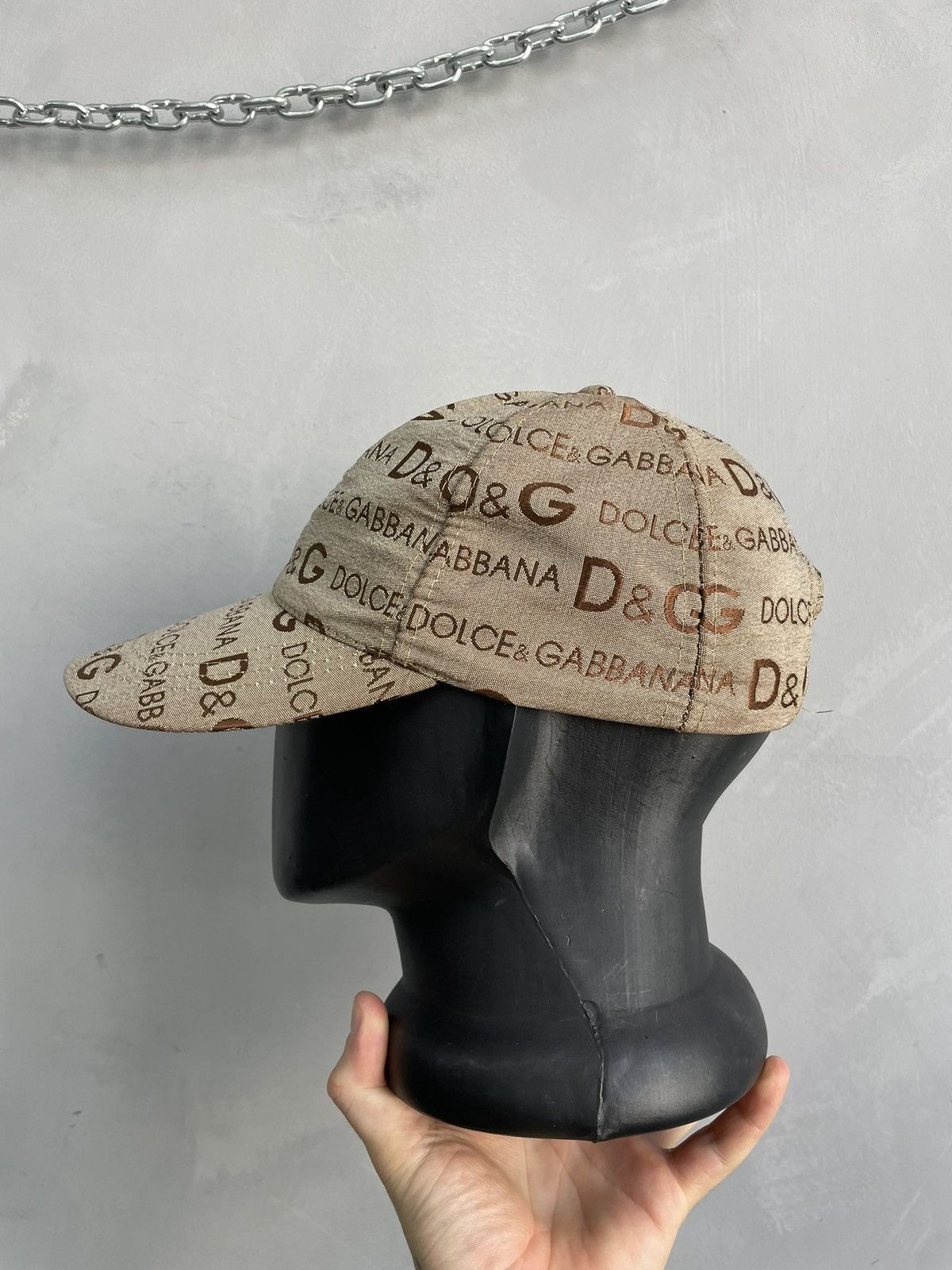 Dolce & Gabbana Monogram Dolce Gabbana y2k hat cap retro hype Size ONE SIZE - 4 Thumbnail