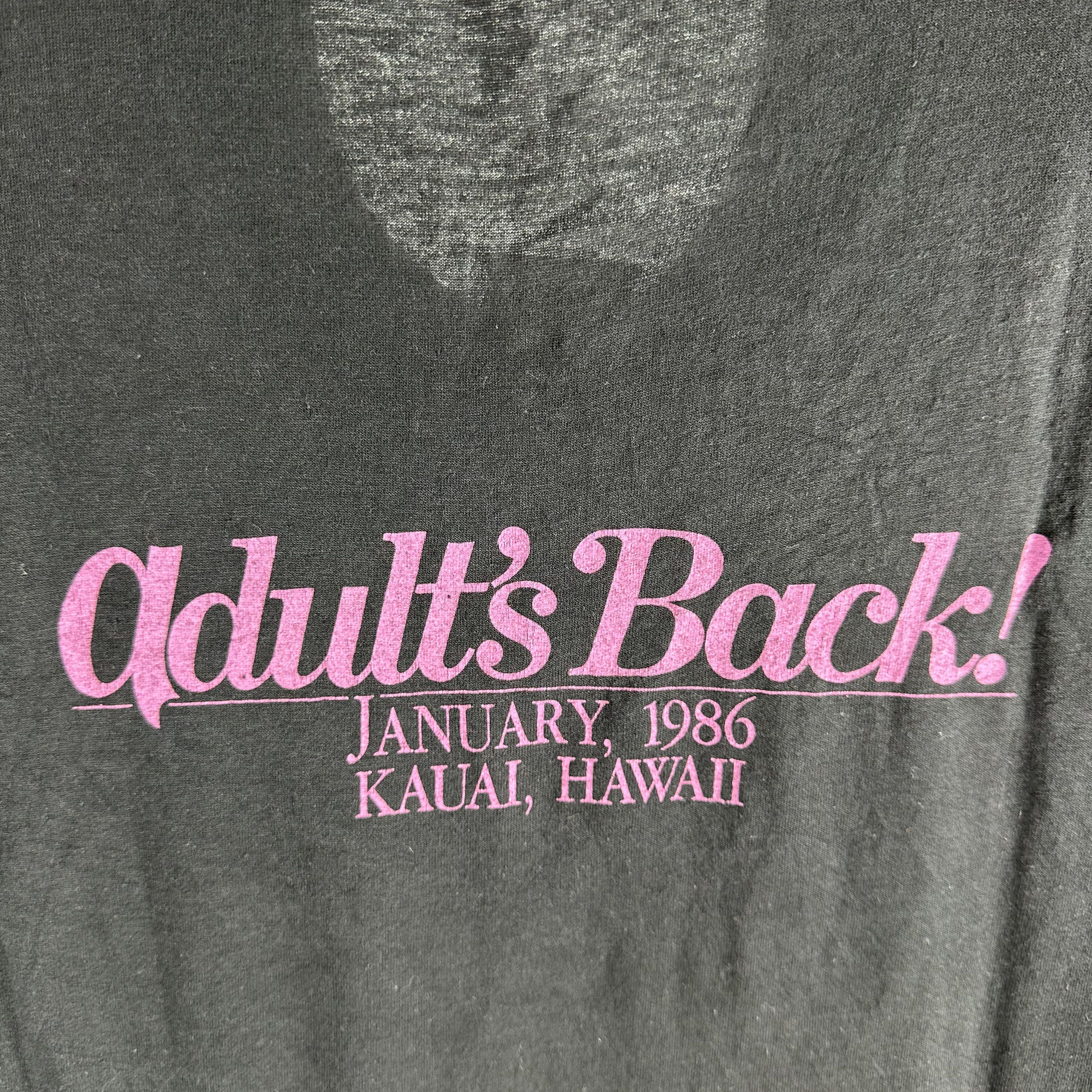 Vintage 1986 Johnson's Baby Lotion Adult's Back! Promo T-shirt Size US M / EU 48-50 / 2 - 4 Thumbnail