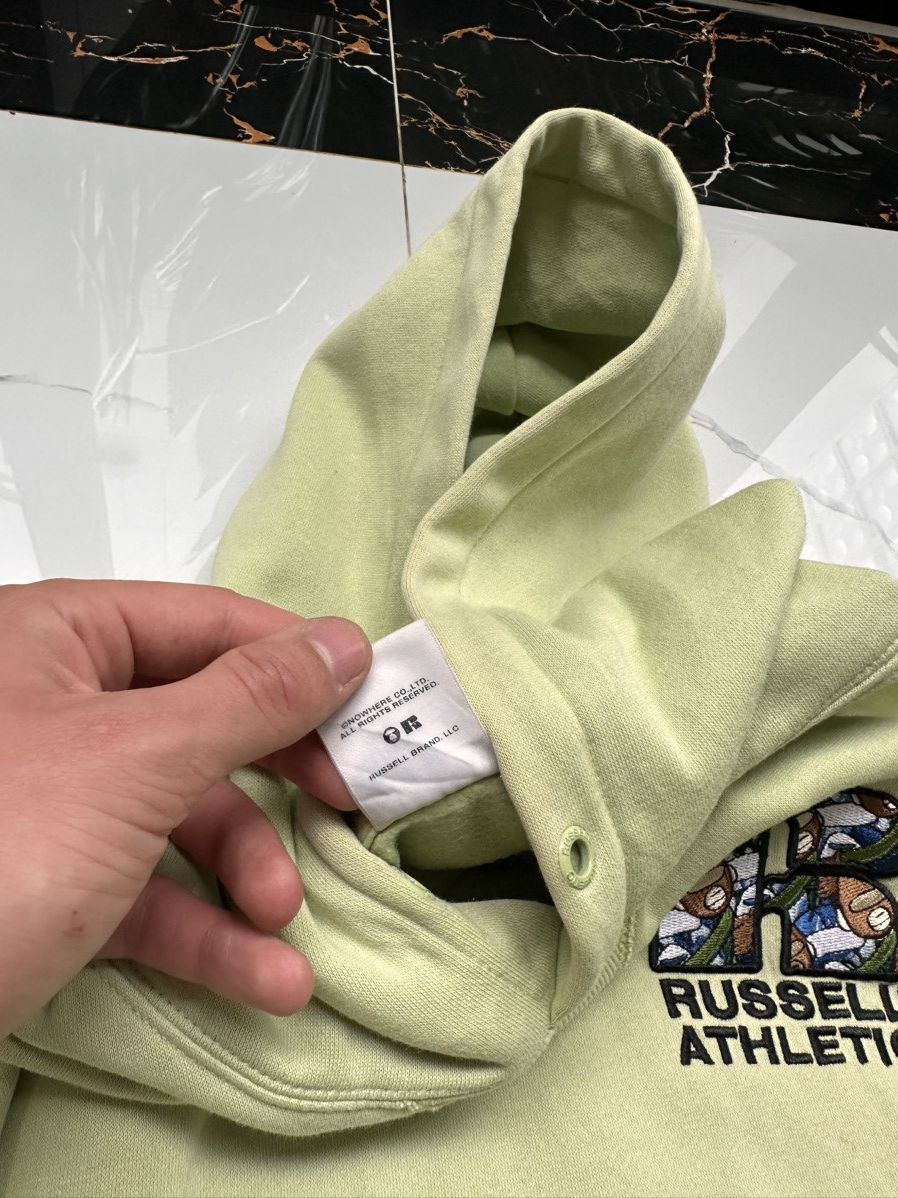 Aape × Russell Athletic × Vintage RARE! AAPE X RUSSELL ATHLETIC VINTAGE BIG LOGO HOODIE Size US M / EU 48-50 / 2 - 10 Thumbnail