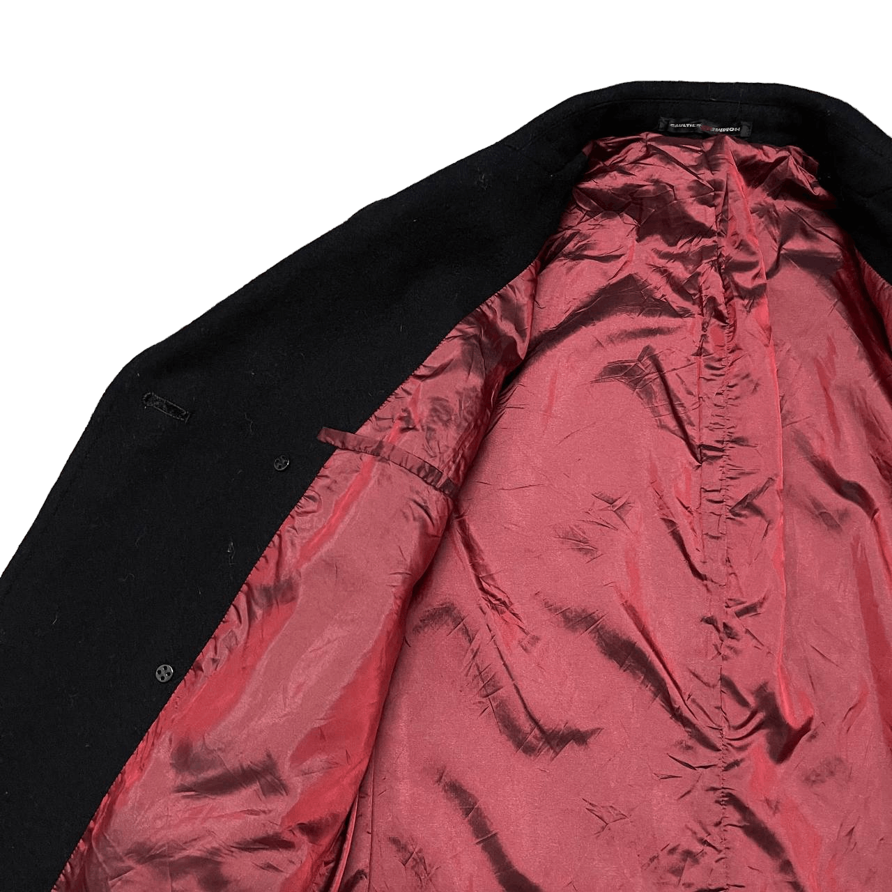 Gaultier Homme Objet Gaultier Homme Objet Wool Coat Double Breasted Size US M / EU 48-50 / 2 - 7 Thumbnail