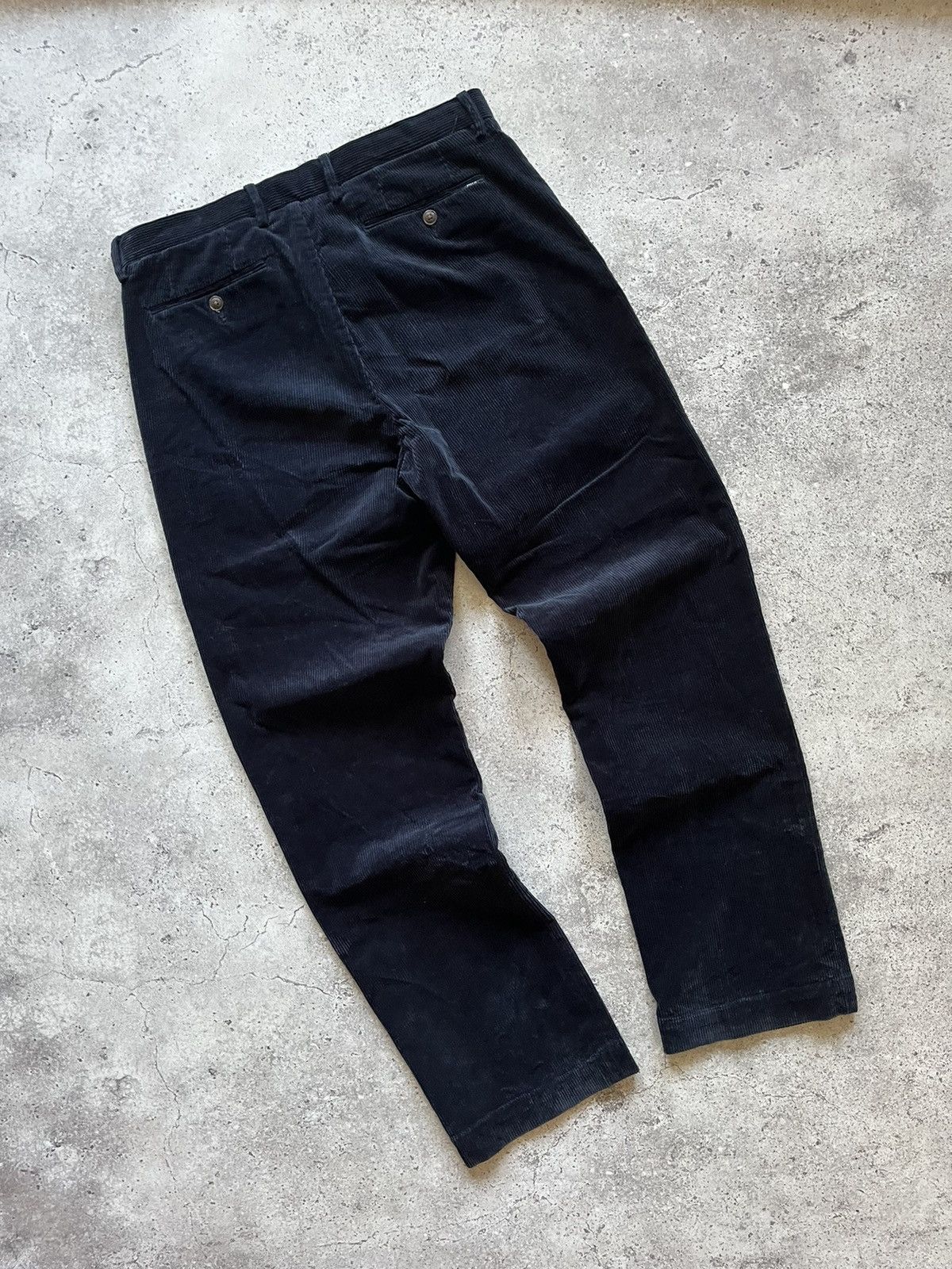Polo Ralph Lauren Ralph Lauren Blue Corduroy 32/32 Stretch Classic Fit Pants Size US 32 / EU 48 - 4 Thumbnail