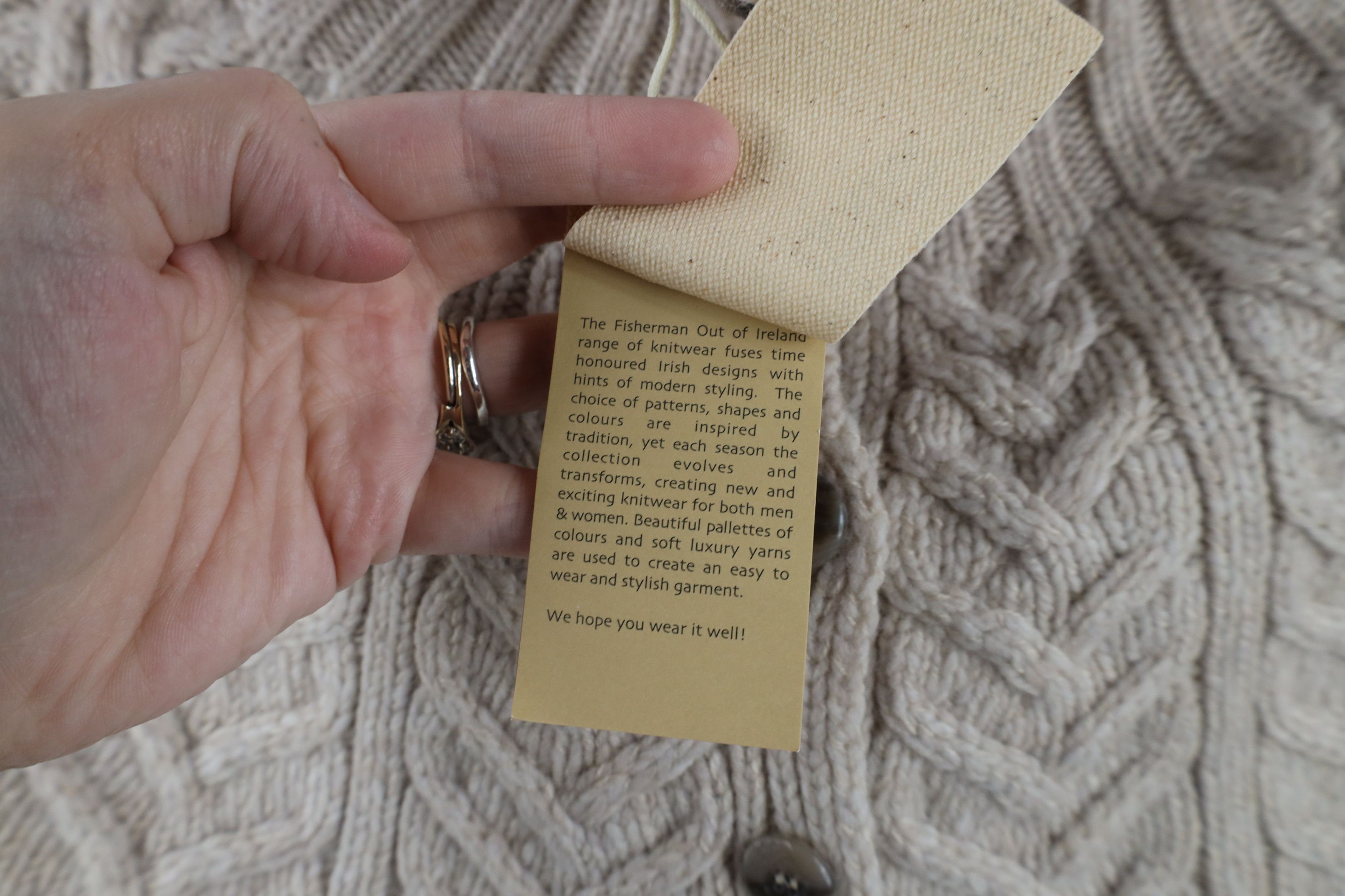 Vintage Deadstock Vintage Irish Shoulder Warmer Capelet Sweater Size M / US 6-8 / IT 42-44 - 6 Thumbnail