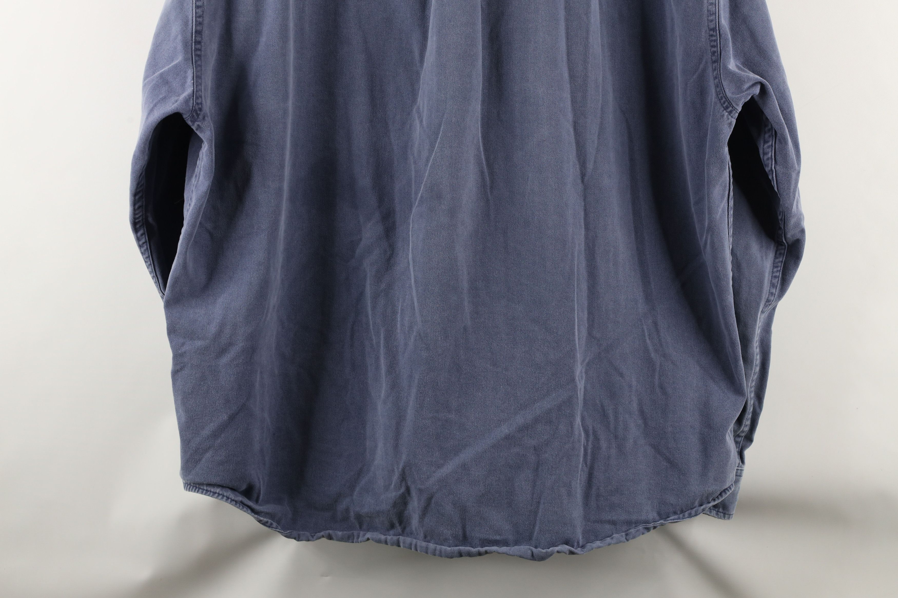 Eddie Bauer × Vintage Vintage 90s Eddie Bauer Thrashed Collared Button Down Shirt Size US XL / EU 56 / 4 - 13 Thumbnail