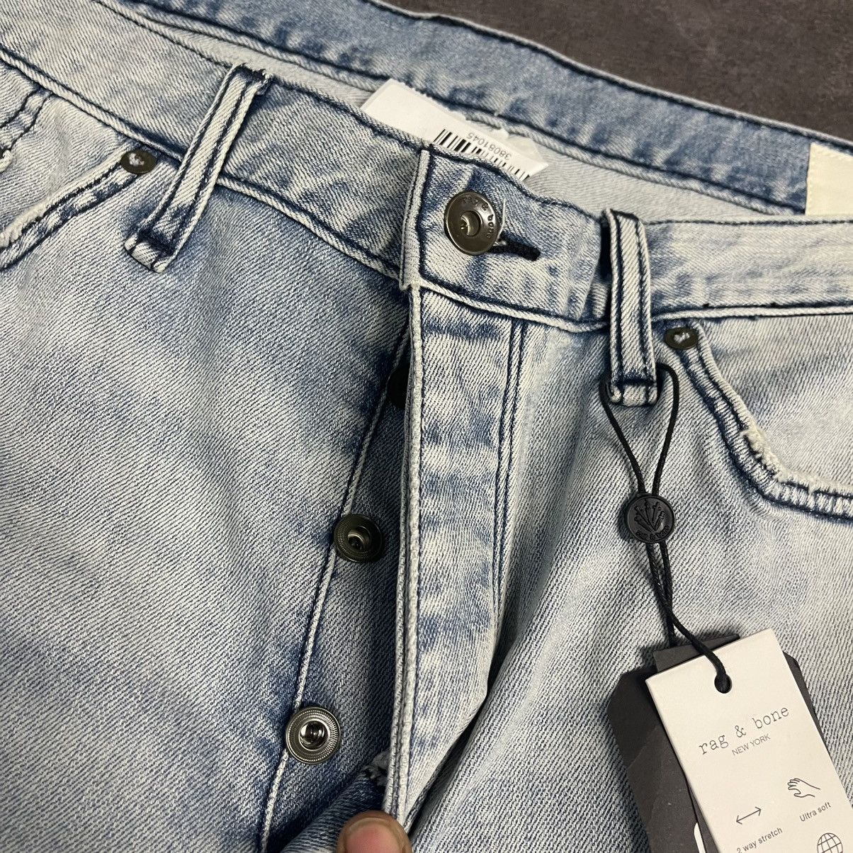 Rag & Bone Rag & Bone Roy Authentic Stretch Denim Jeans Size US 38 / EU 54 - 5 Thumbnail