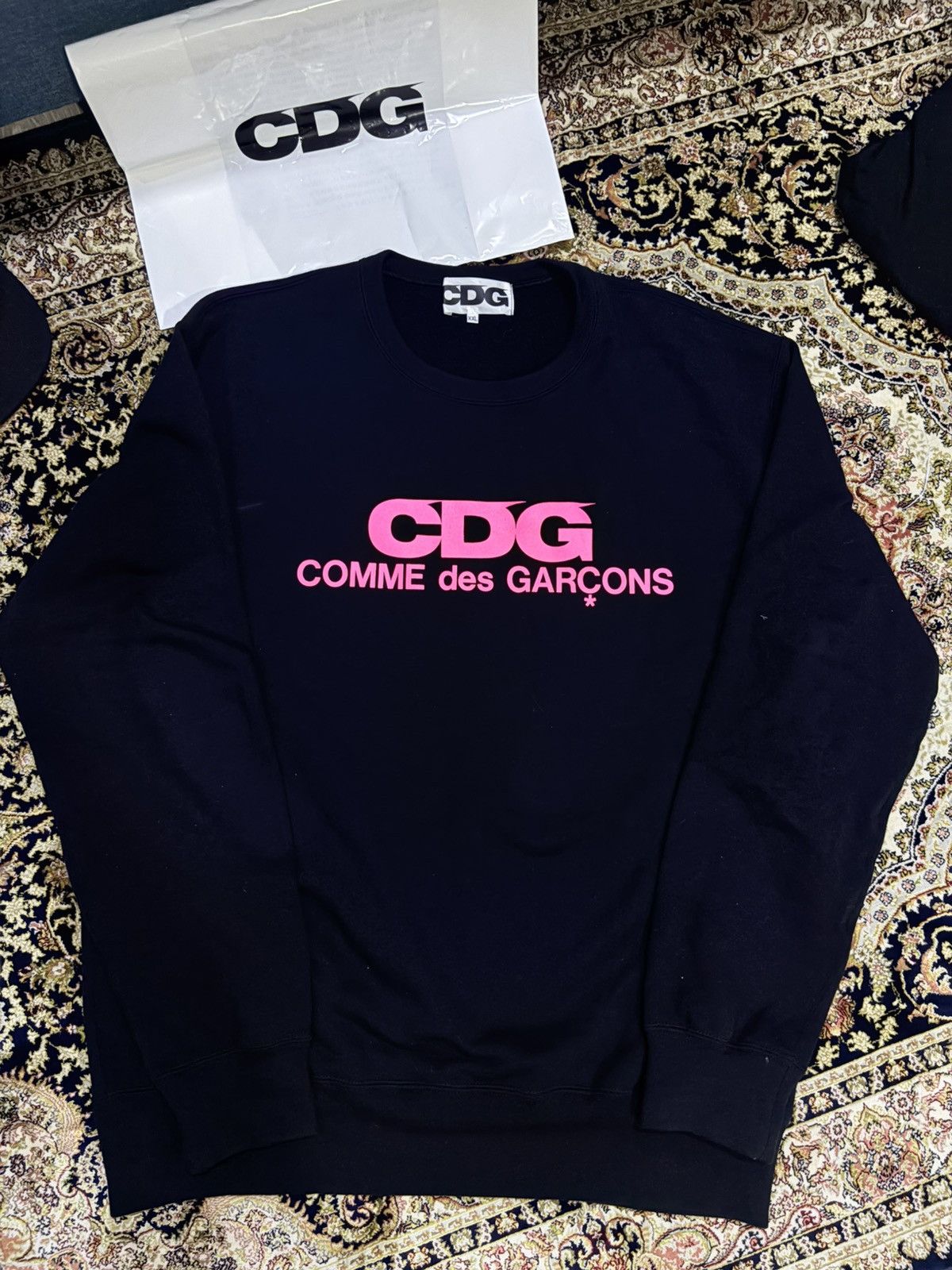 Comme des Garcons CDG comme des garcons crewneck sweatshirt Size US XXL / EU 58 / 5 - 1 Thumbnail