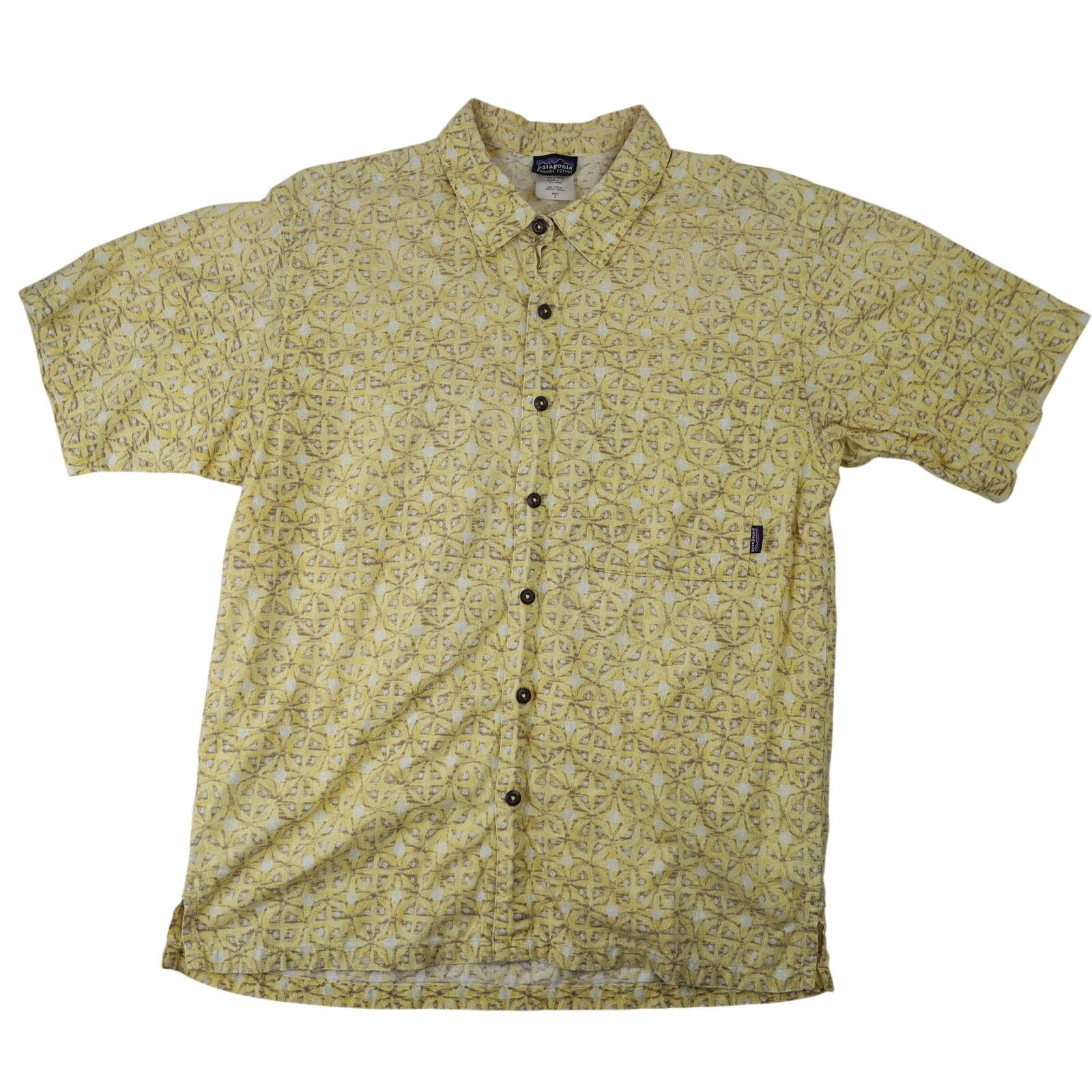 Patagonia × Vintage Vintage Patagonia Organic Cotton Allover Print Casual Shirt Size US S / EU 44-46 / 1 - 1 Thumbnail