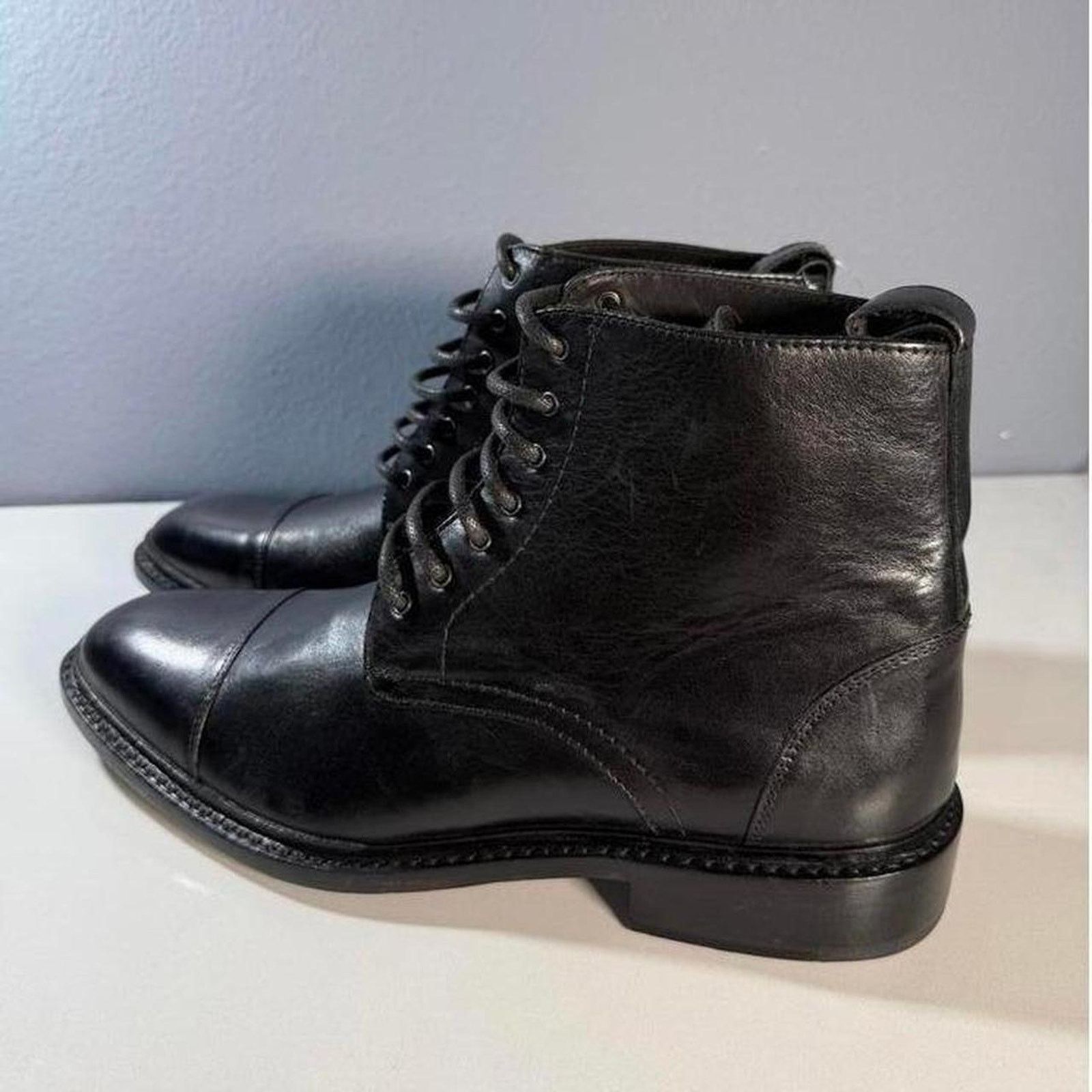 Other Anthony Veer James Men's Leather Lace-Up Boots Size US 10 / EU 43 - 4 Thumbnail