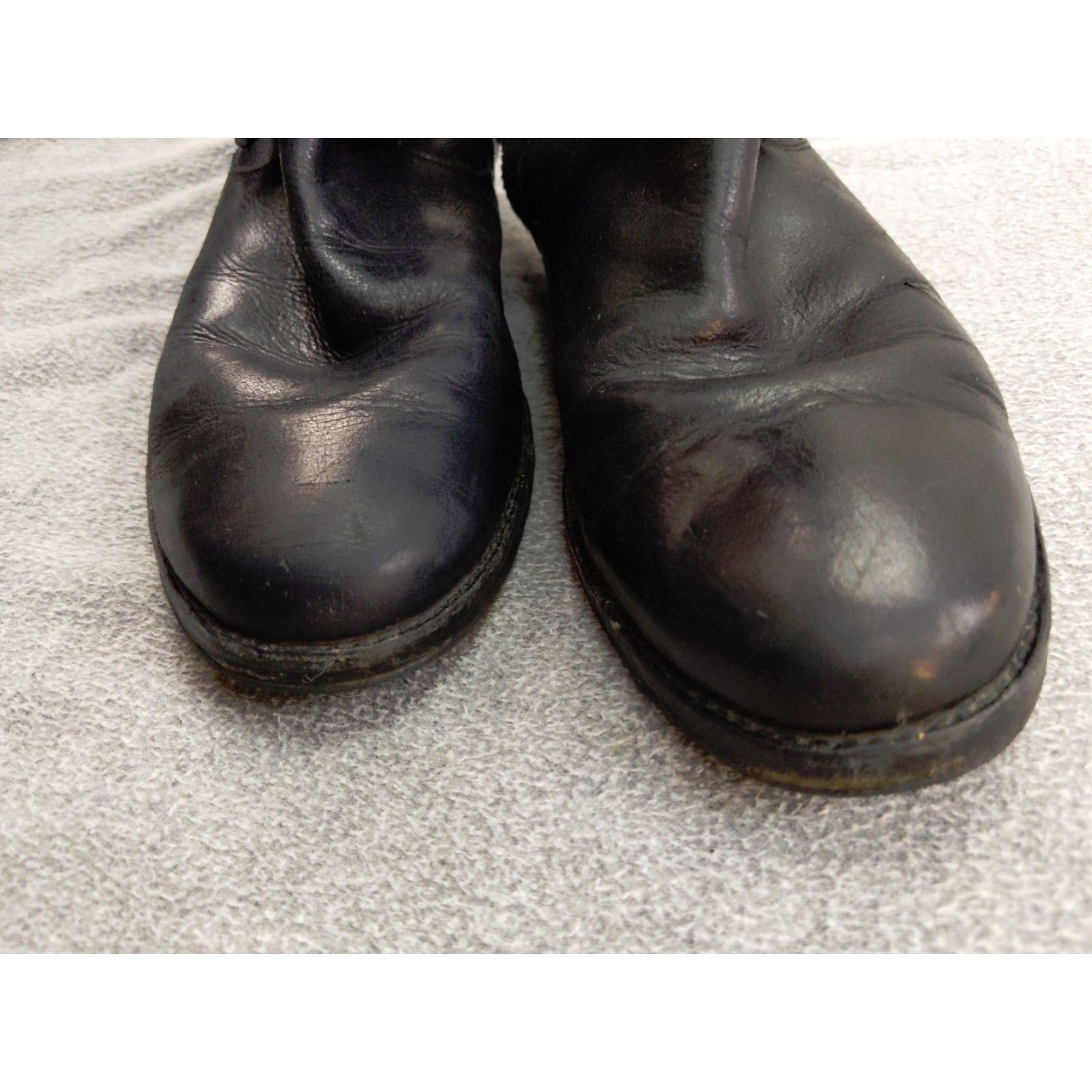 Cole Haan Cole Haan Air Womens 6.5 B Black Leather Full Zip Boots Calf High Buckle Biker Riding Boot Shoes Ladies Shoes Womens Shoes Mens? Size US 7 / IT 37 - 4 Thumbnail