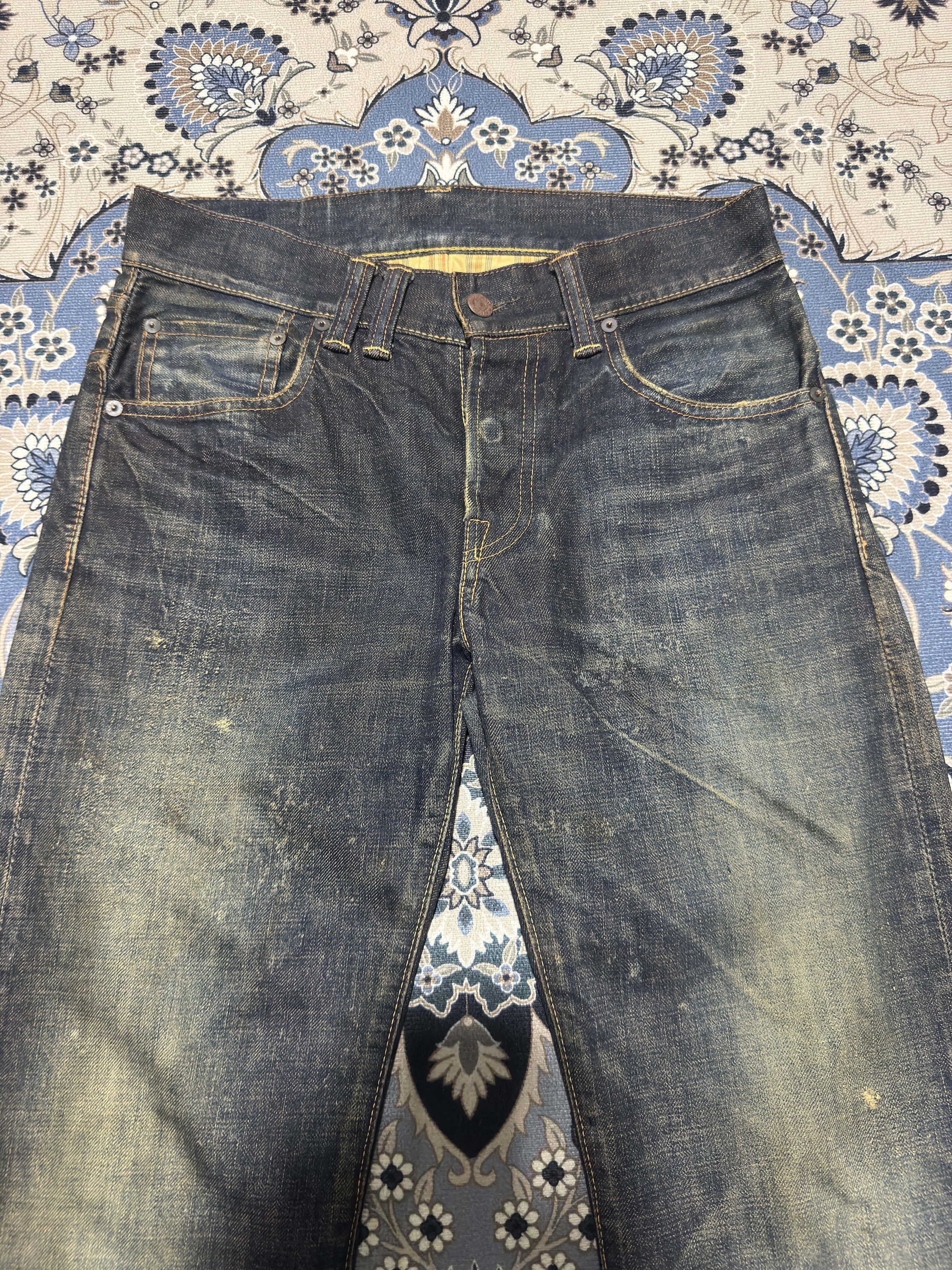 ANACHRONORM × Japanese Brand Anachronorm Rusty The New Vintage Distressed Style Jeans Size US 30 / EU 46 - 4 Thumbnail