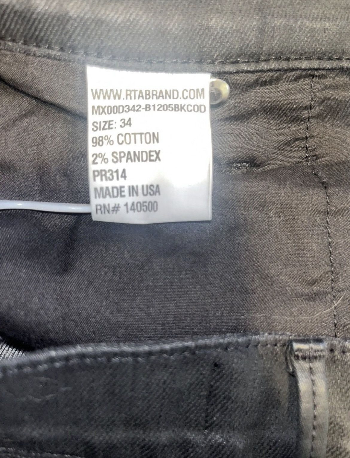 Rta RTA Jeans Size US 34 / EU 50 - 5 Thumbnail