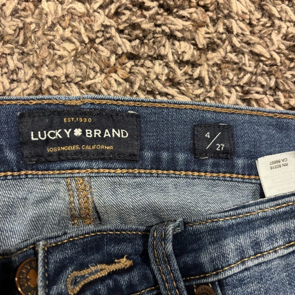 Lucky Brand Women’s Lucky Brand Brooke Crop Jeans Size 27" / US 4 / IT 40 - 3 Thumbnail