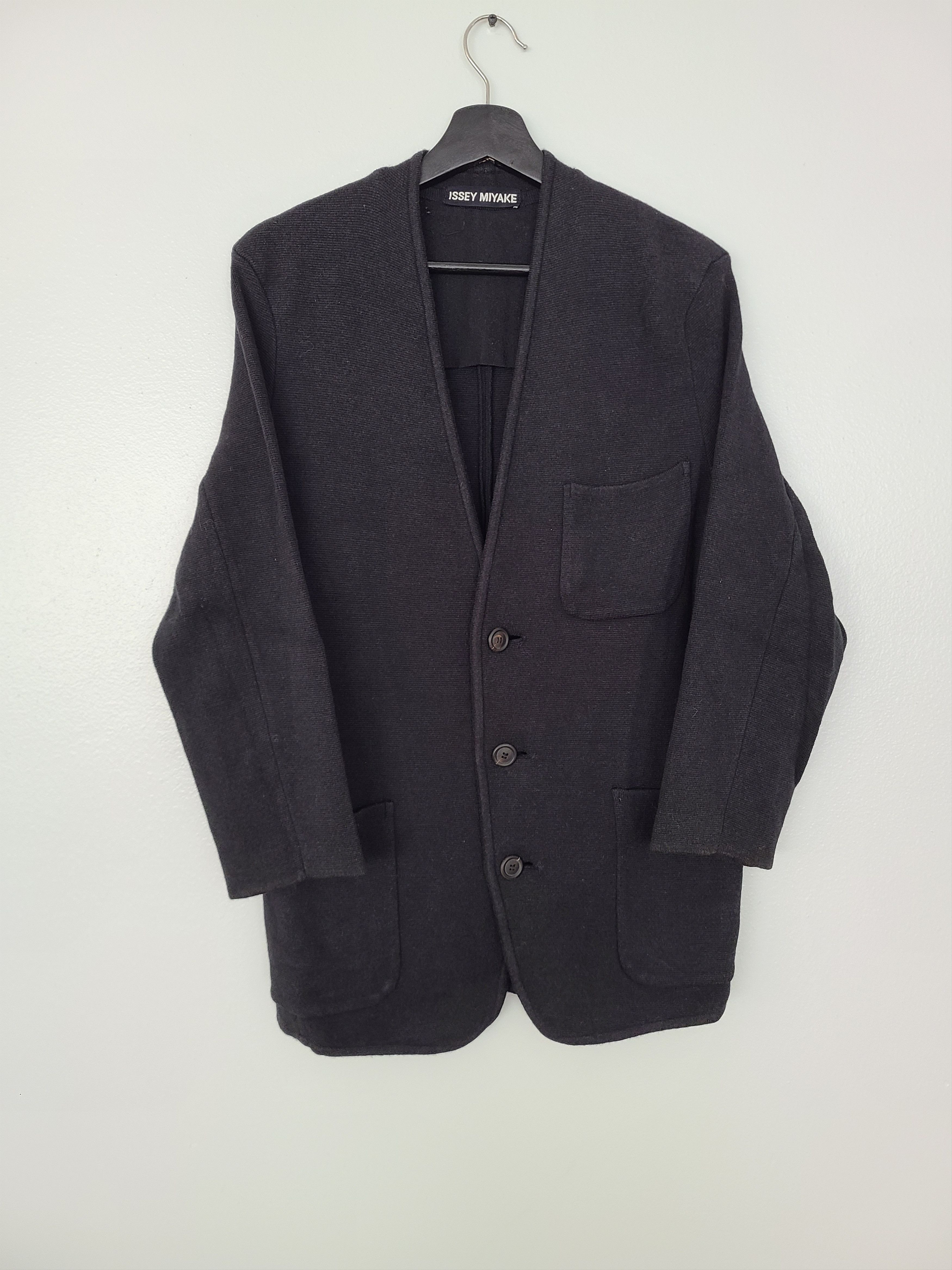 Issey Miyake Vintage Wool Cardigan Size US M / EU 48-50 / 2 - 1 Thumbnail