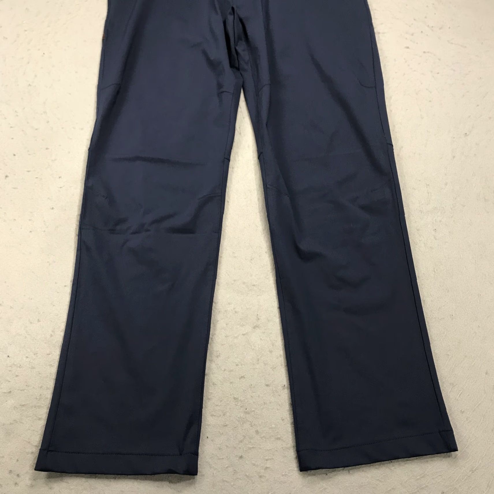 Rhone Rhone Pants Mens 35x31 Blue Chino Commuter Pant Solid Casual Button Lightweight Size US 35 - 3 Thumbnail
