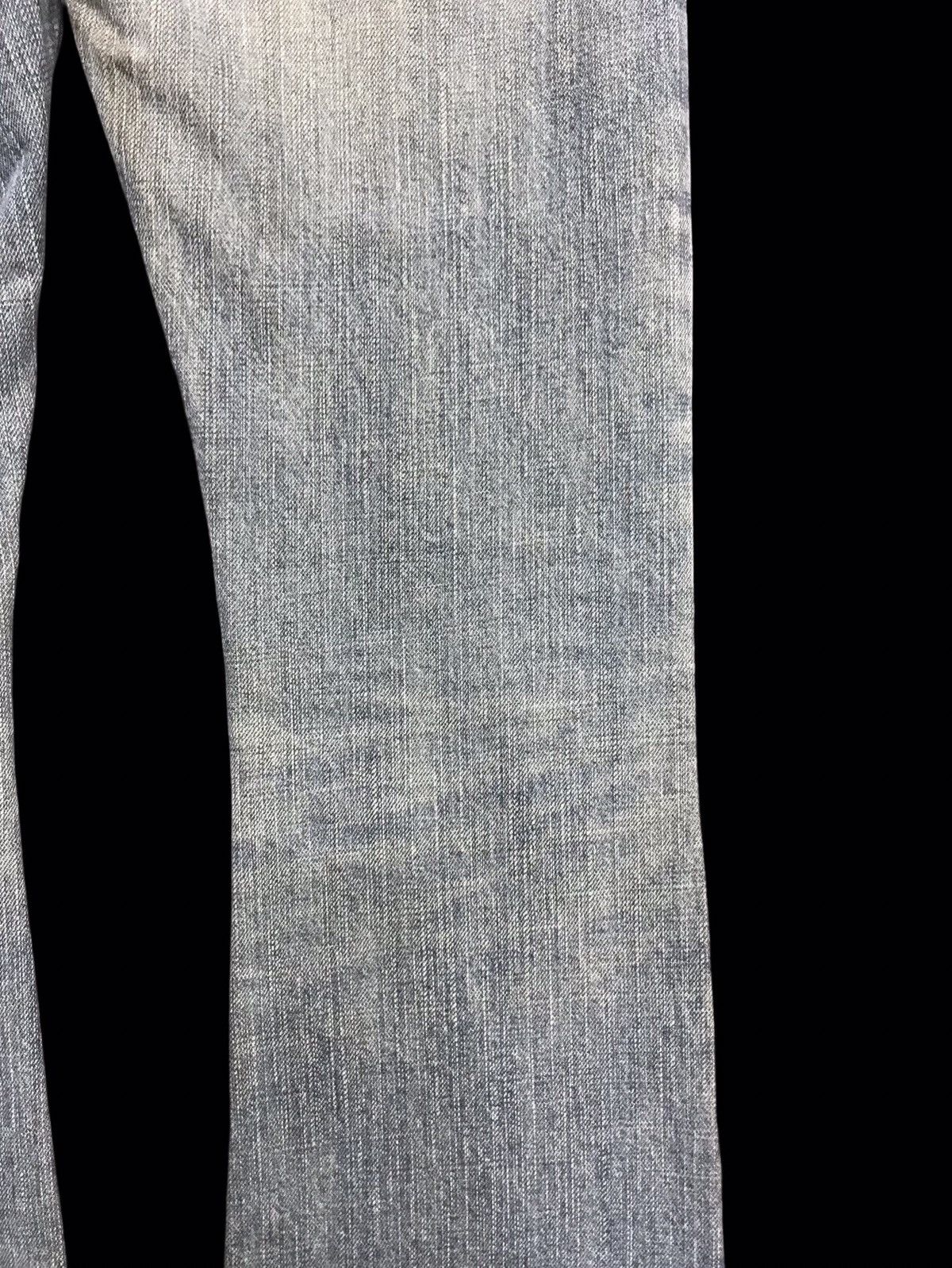 Japanese Brand 💥FLARE💥virca phrase Skinny Flare Distressed Denim F243 Size 30" / US 8 / IT 44 - 13 Thumbnail