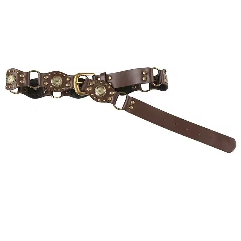 Designer × Vintage Retro Y2k Vintage Style Bohemian Metal Belt Size ONE SIZE - 7 Thumbnail