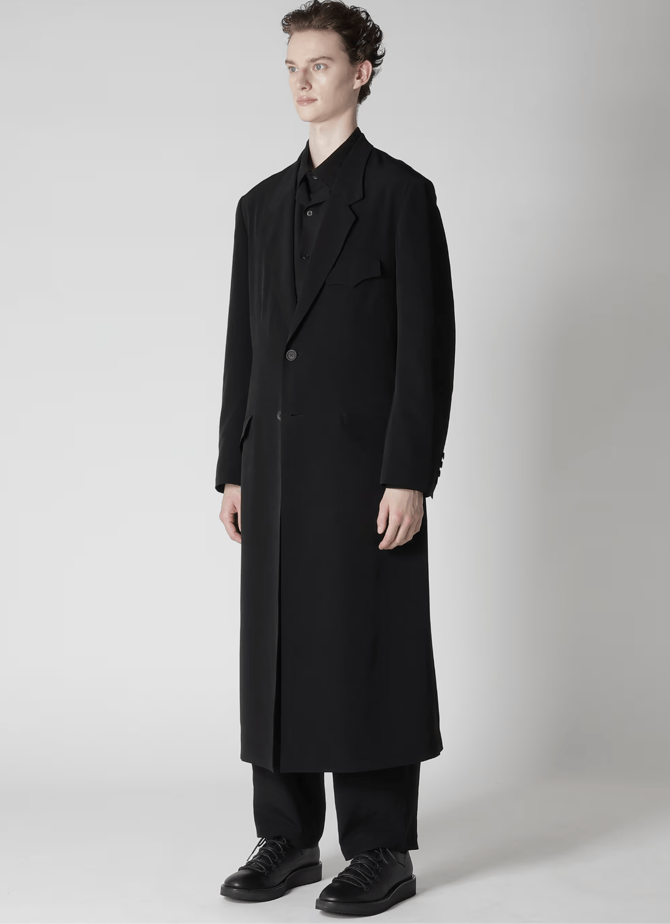 Yohji Yamamoto Yohji Yamamoto Pour Homme 24AW - BACK FLARE LONG JACKET Size US M / EU 48-50 / 2 - 3 Thumbnail