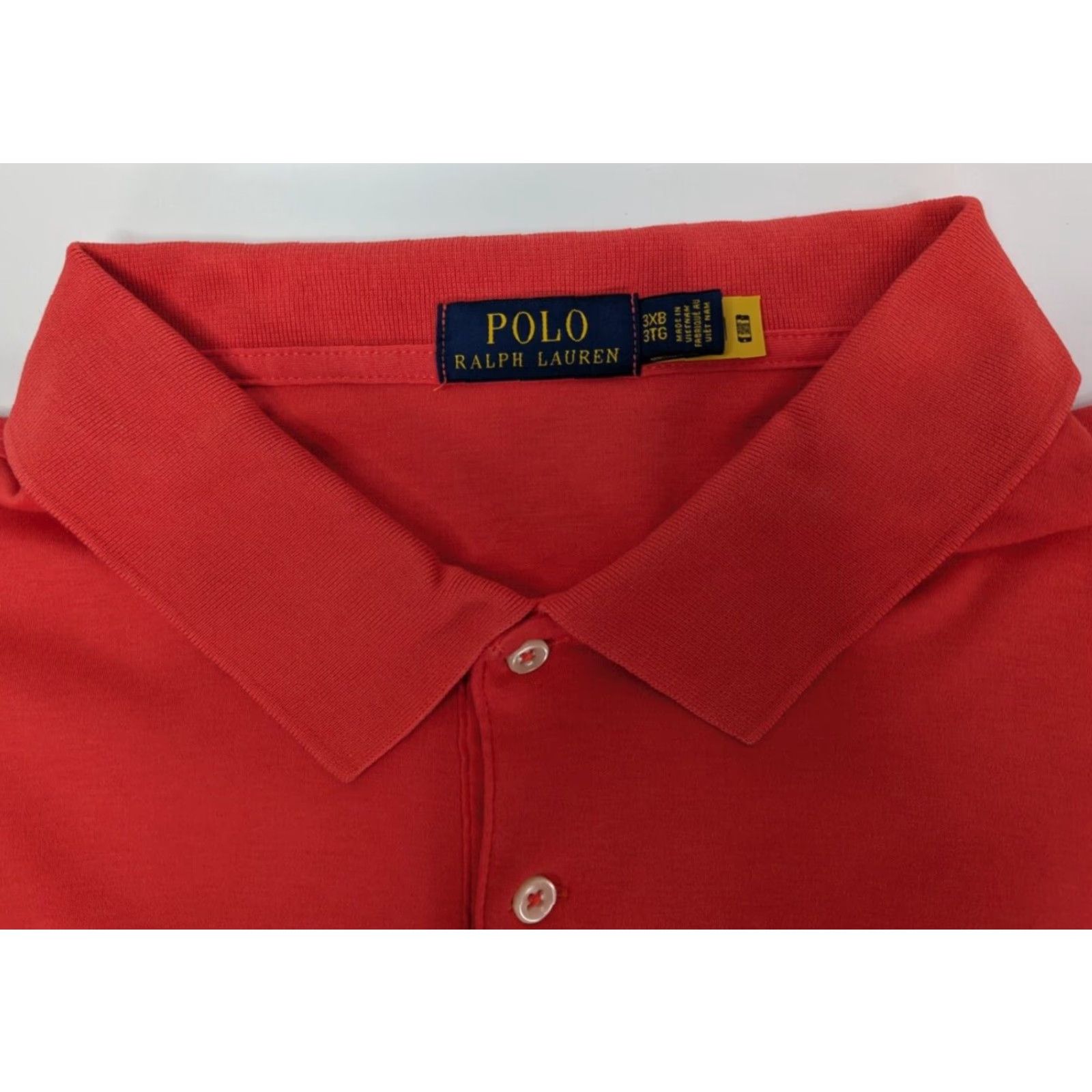 Polo Ralph Lauren **Red Big 3X Polo Ralph Lauren Men's Collared Shirt** User: **Red Polo Ralph Lauren Men's Big 3X Collared Shirt** Size US XXL / EU 58 / 5 - 7 Thumbnail