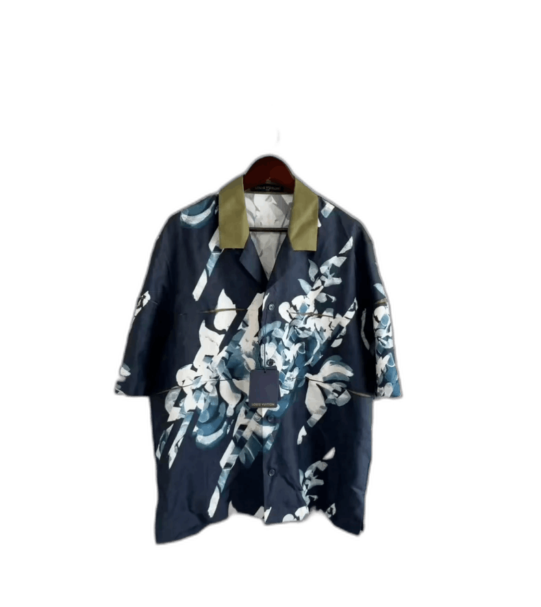 Louis Vuitton Louis Vuitton Printed Short Sleeve Shirt L Size-yf Size US L / EU 52-54 / 3 - 1 Thumbnail