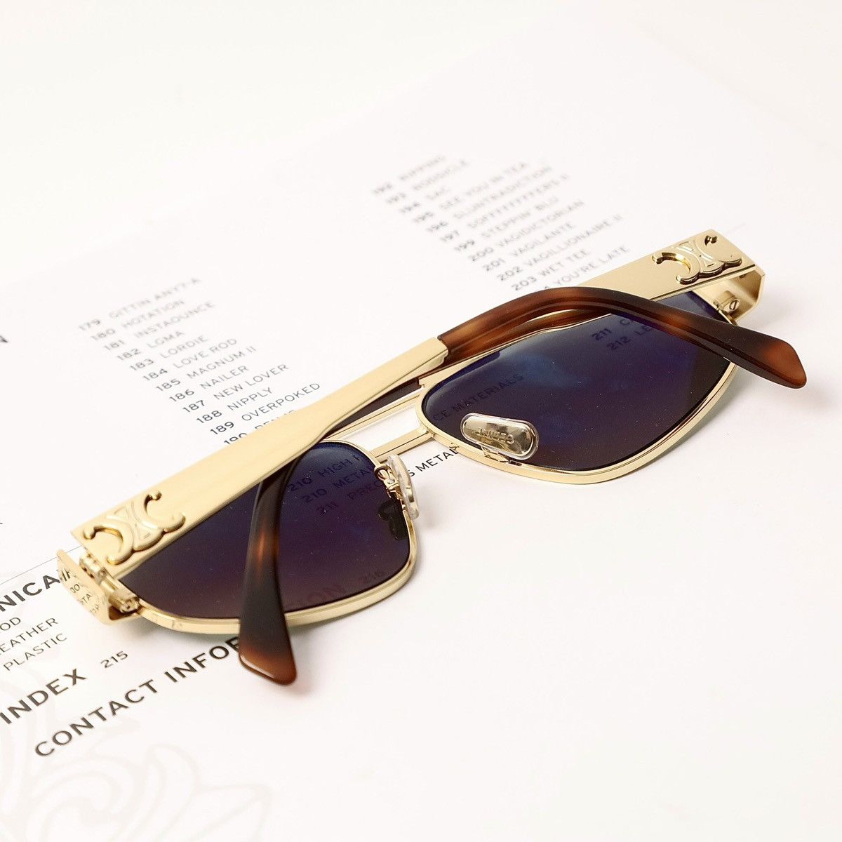 Celine CELINE CL40281U SUNGLASSES Size ONE SIZE - 8 Thumbnail