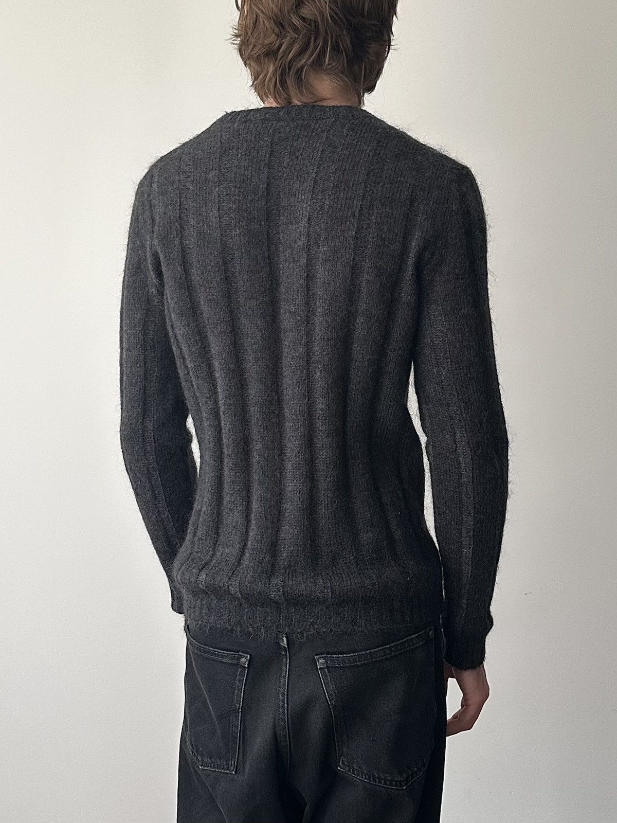 Prada Prada Early 2000’s Mohair Ribbed Knit Sweater Size US L / EU 52-54 / 3 - 3 Thumbnail